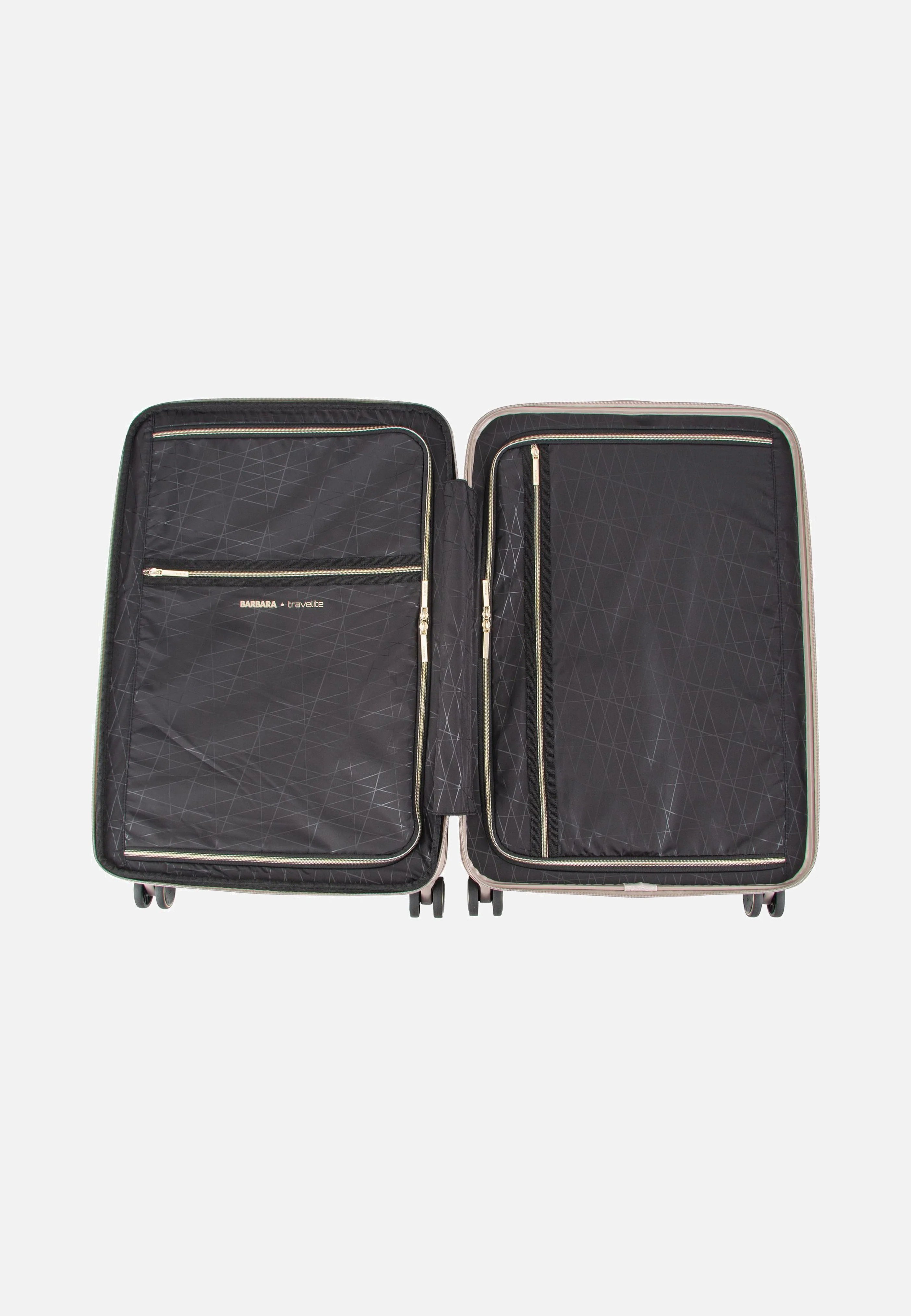 Barbara Novelty 4W Trolley M Satin Nude - Koffer - Image 4