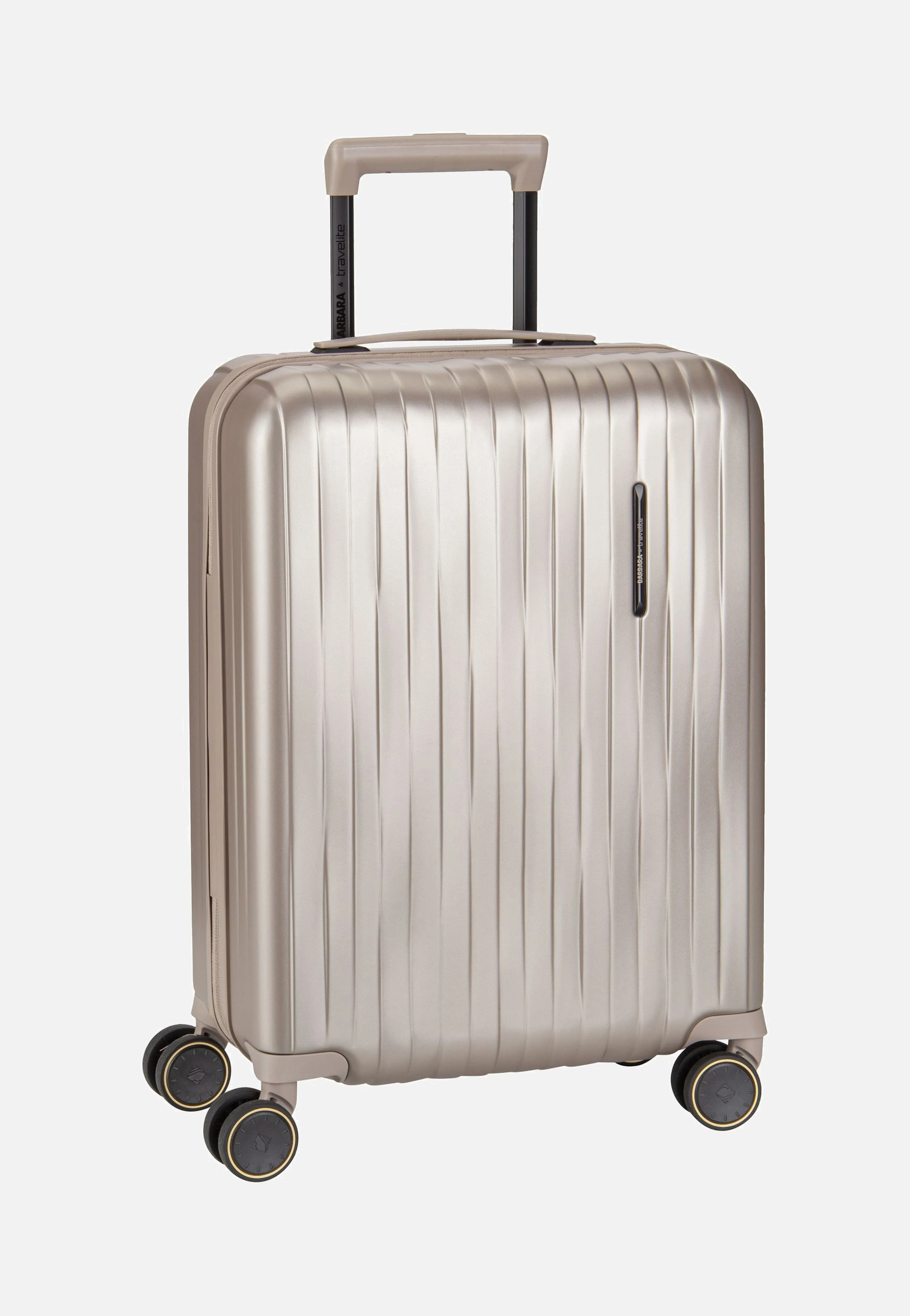 Barbara Novelty 4W Trolley S Satin Nude - Koffer