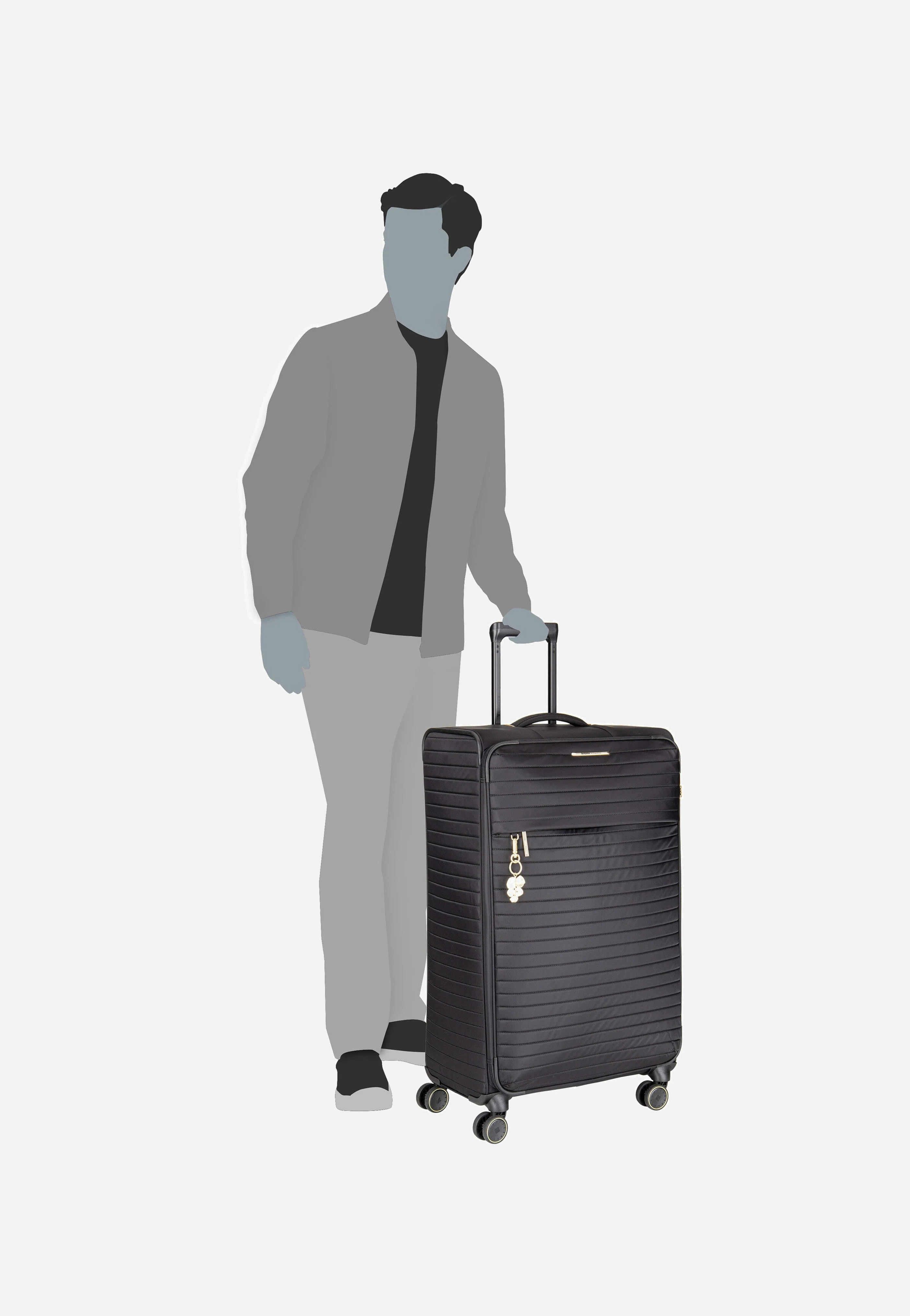 Barbara Stepp 4W Trolley L Black - Koffer - Image 10