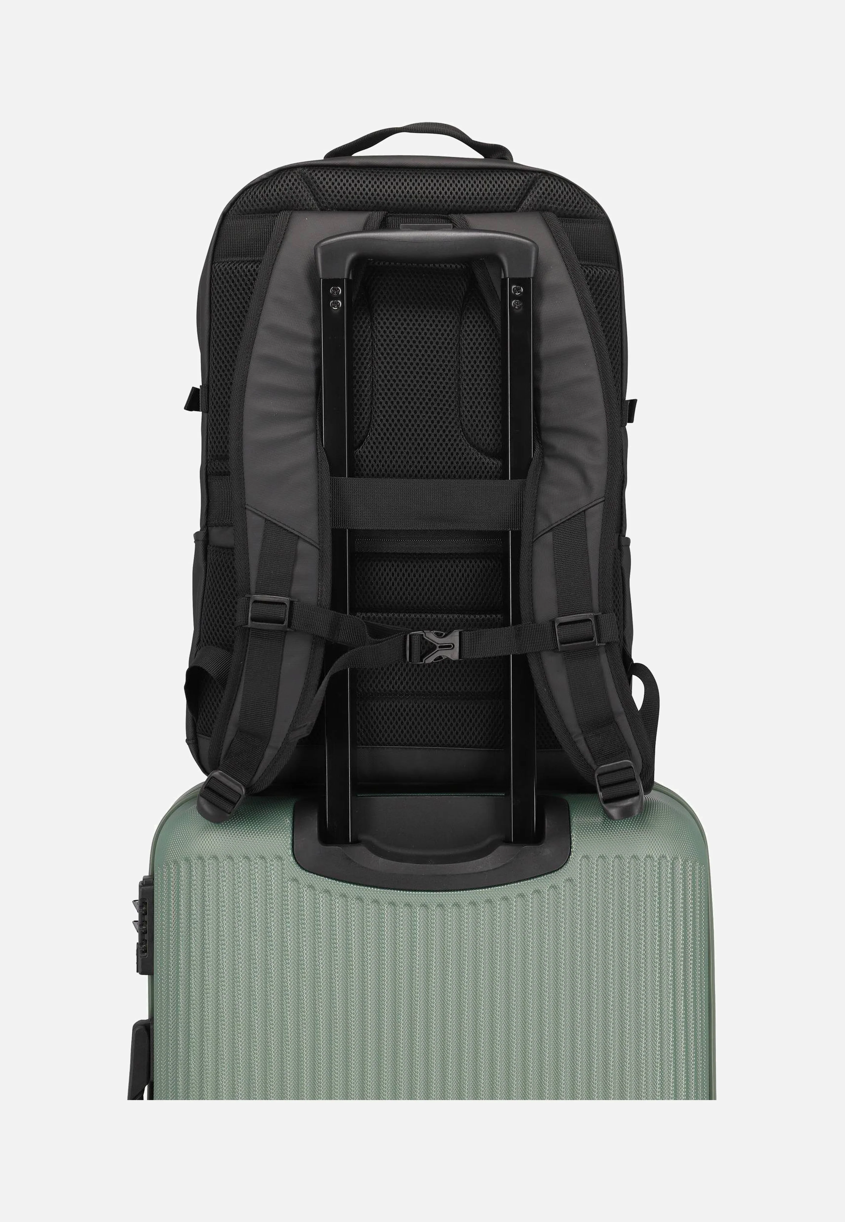 Basics Rollup Daypack Schwarz - Rucksack - Image 5