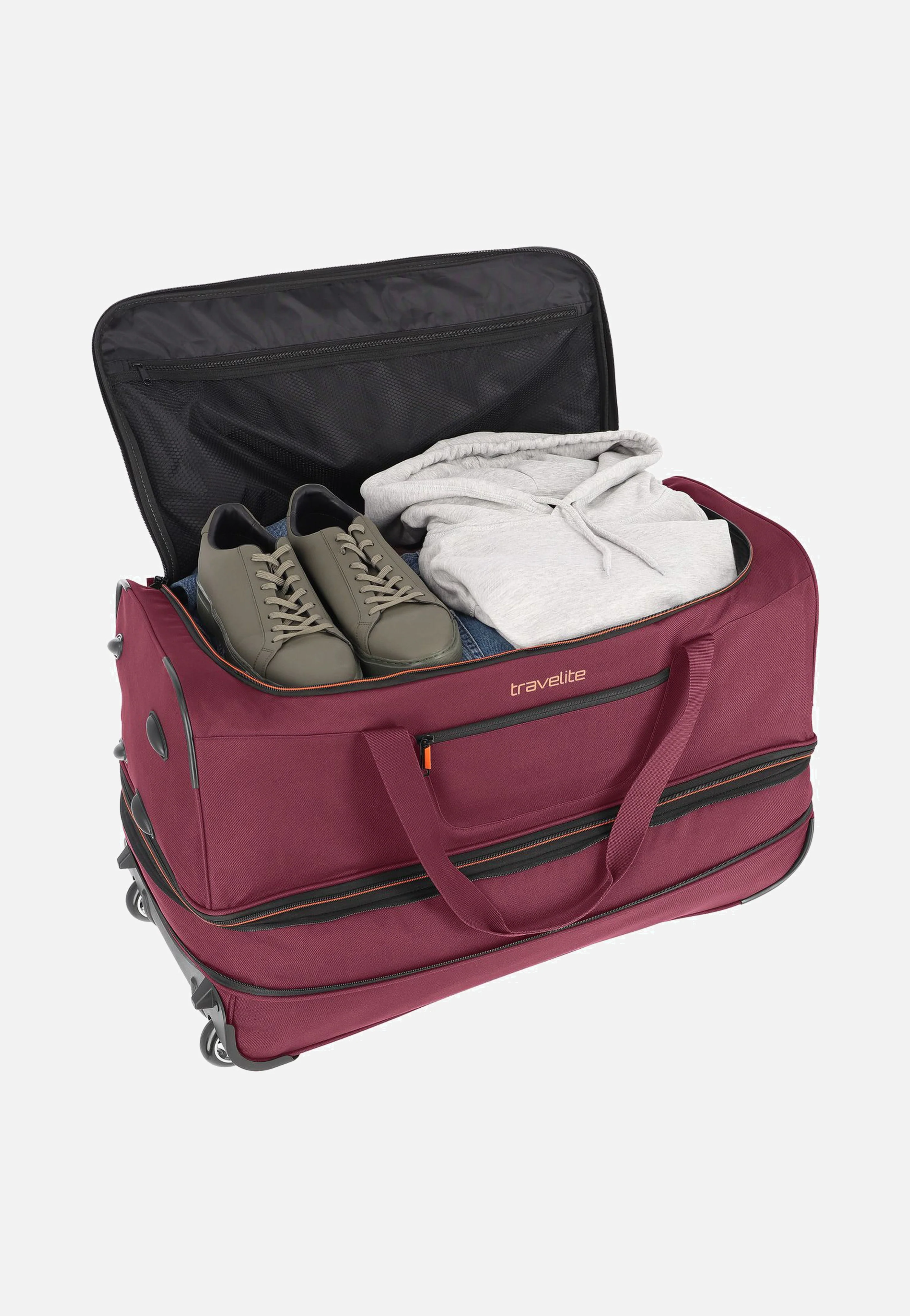 Basics Trolley L Bordeaux - Travel Bag - Image 4