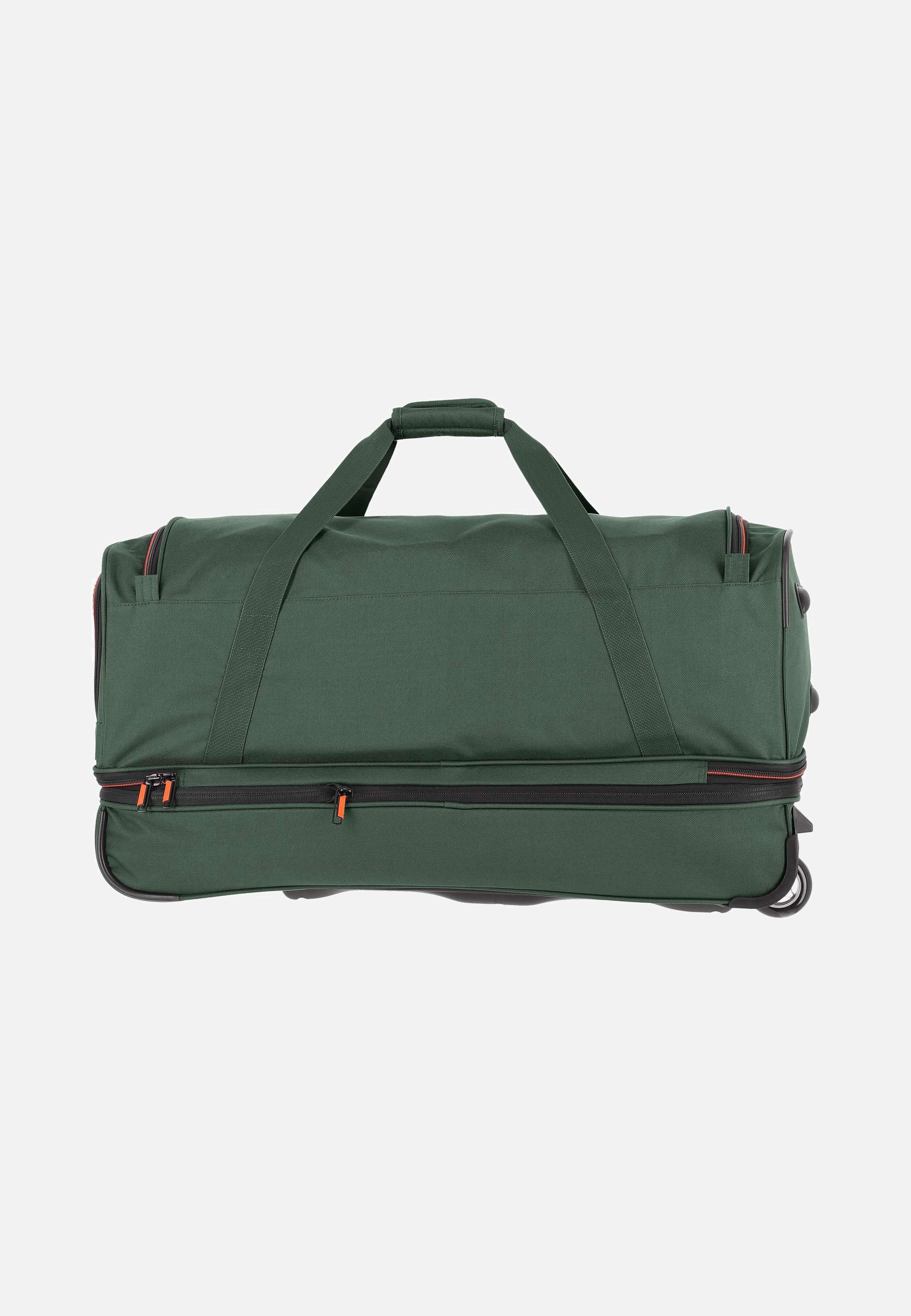 Basics Trolley L Dunkelgrün - Travel Bag - Image 2