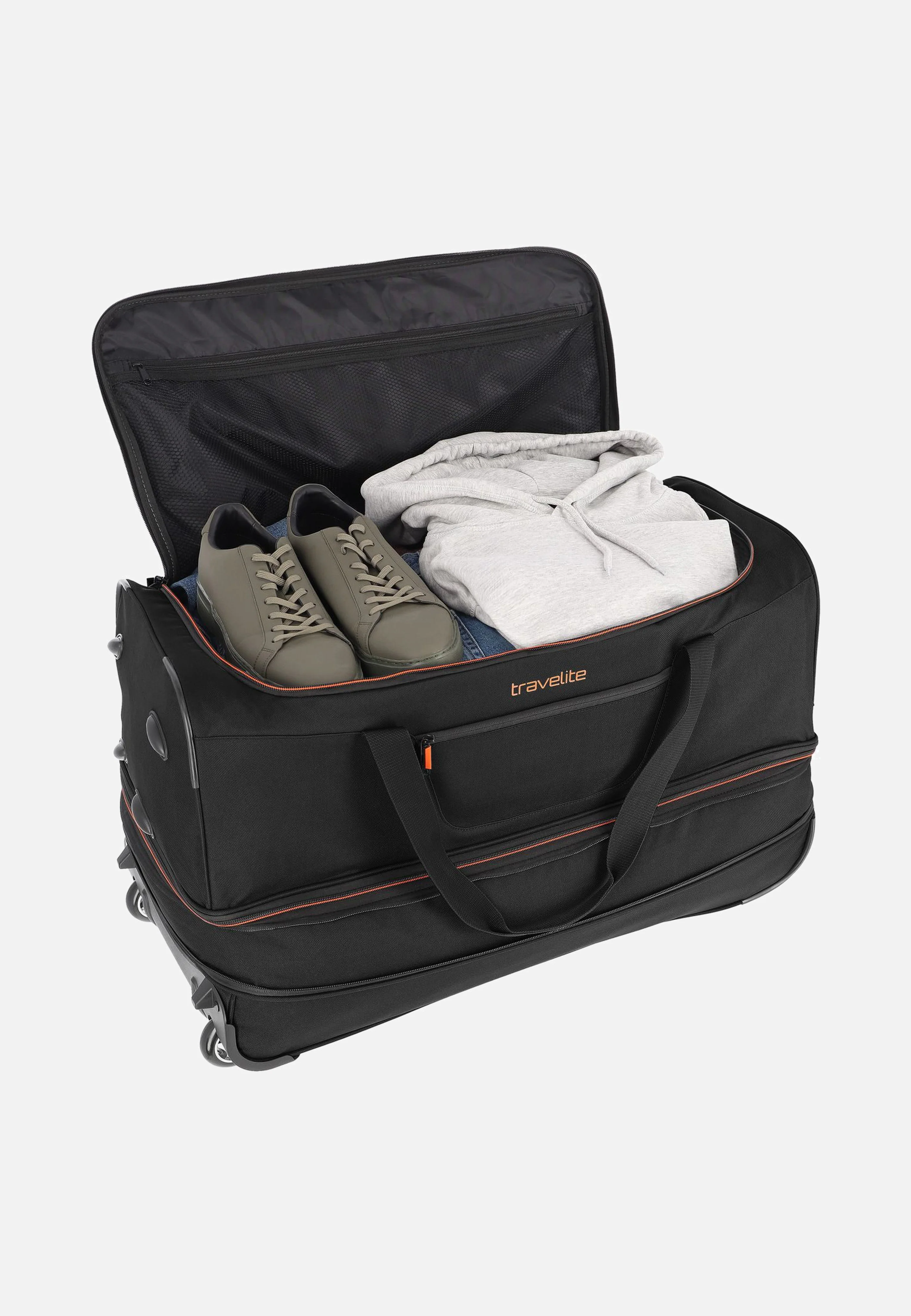 Basics Trolley L Schwarz - Travel Bag - Image 3