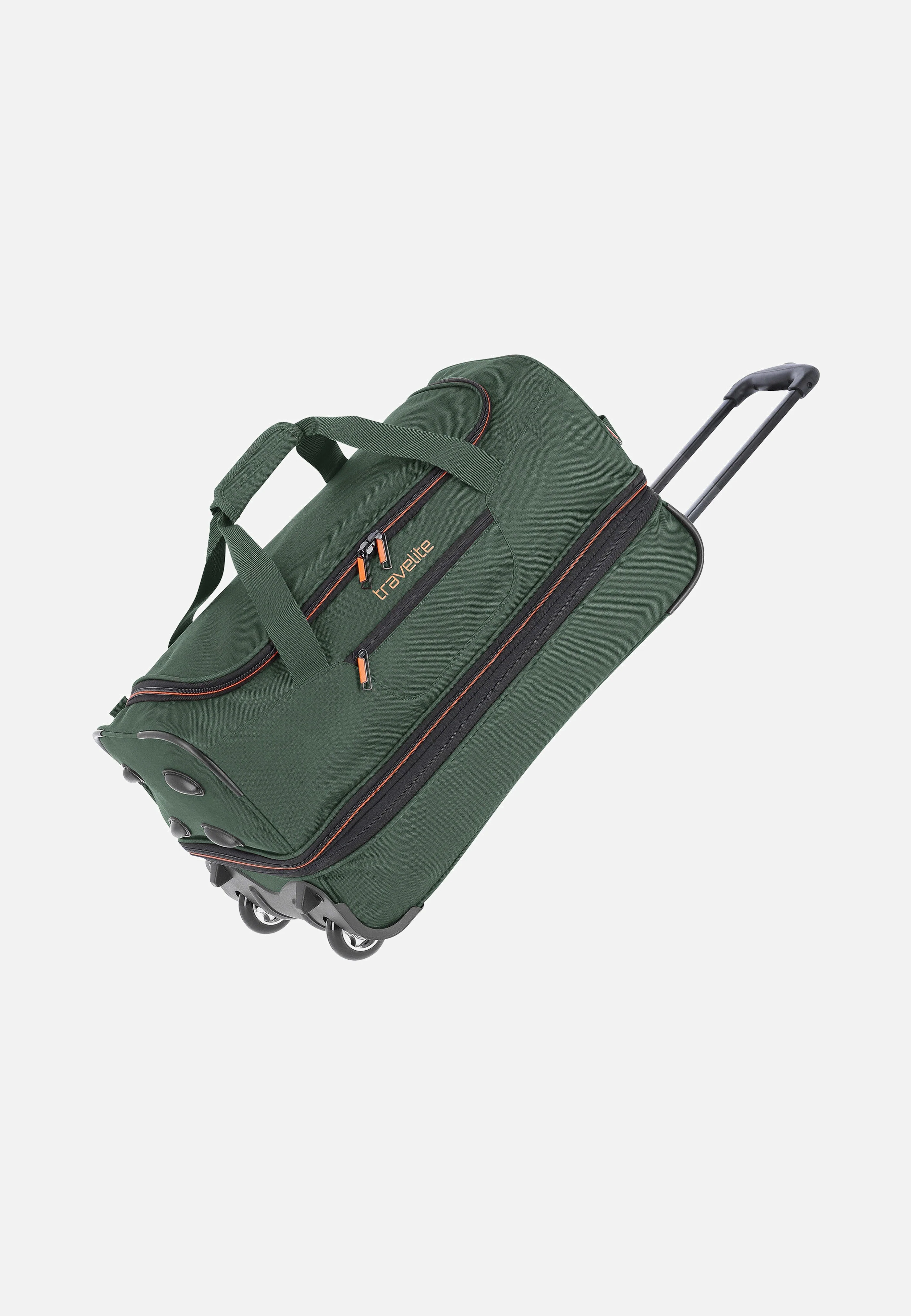 Basics Trolley S Dunkelgrün - Travel Bag - Image 6