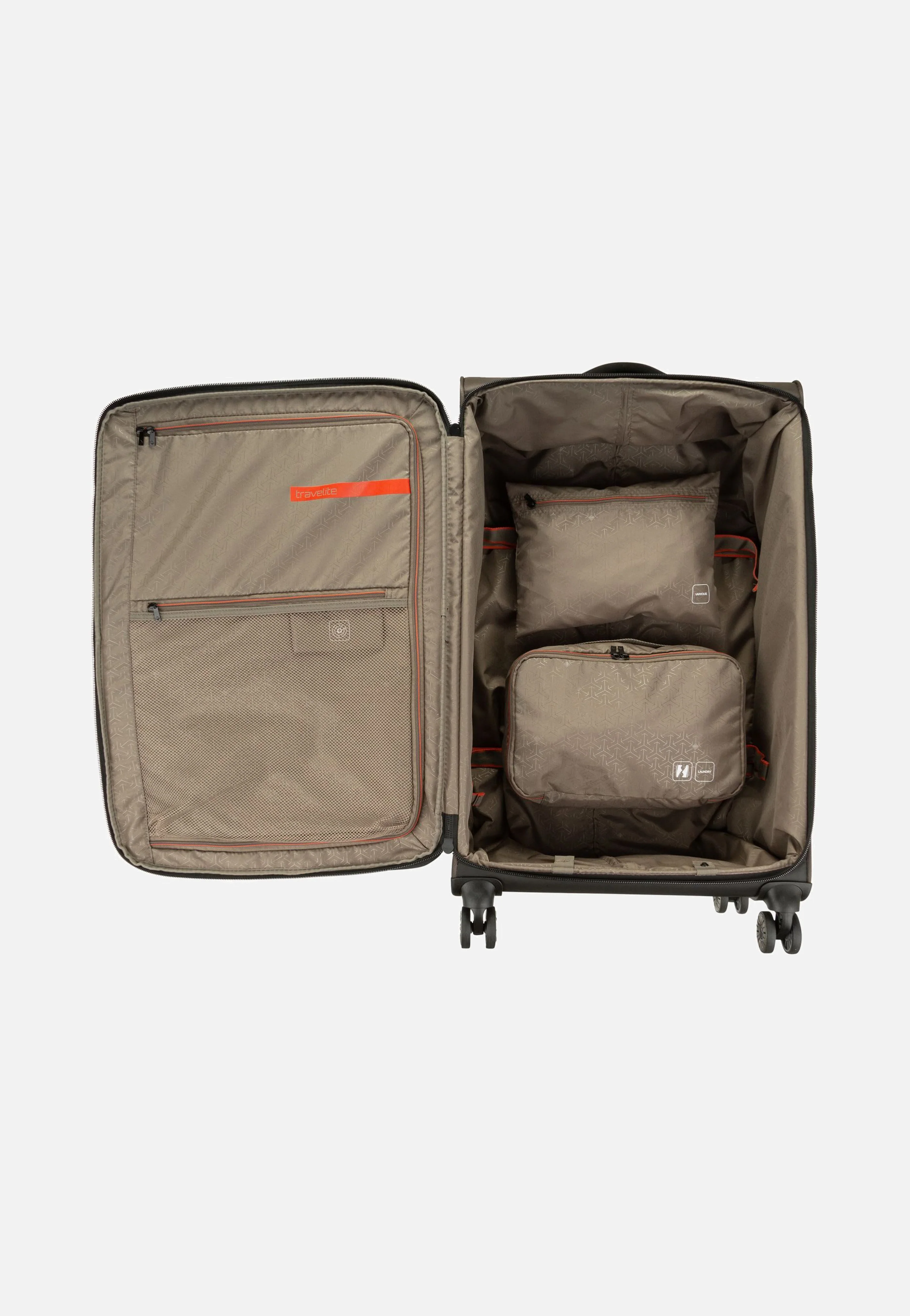 Crosslite 4w Trolley L Oliv - Koffer - Image 4
