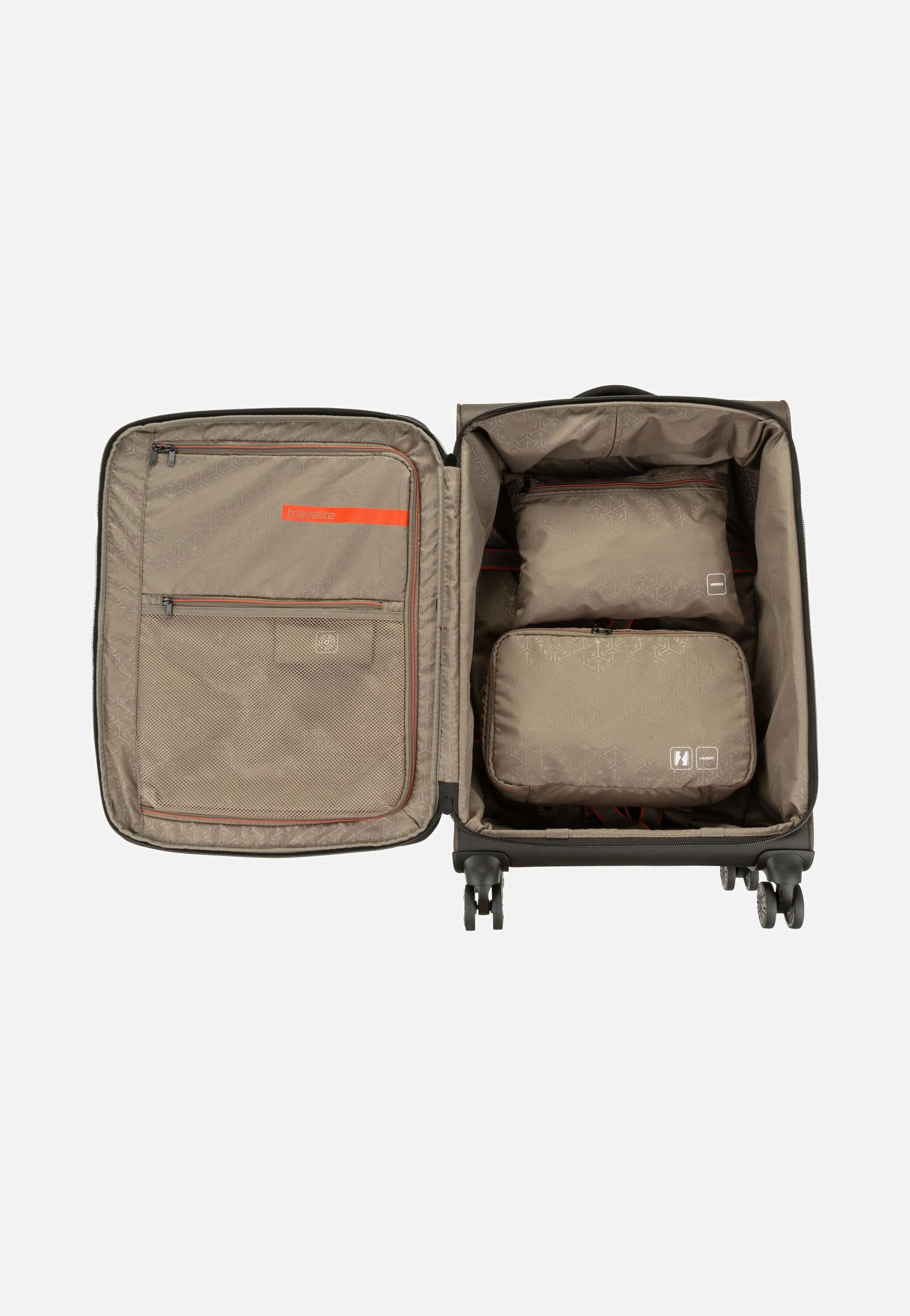 Crosslite 4w Trolley M Oliv - Koffer - Image 4