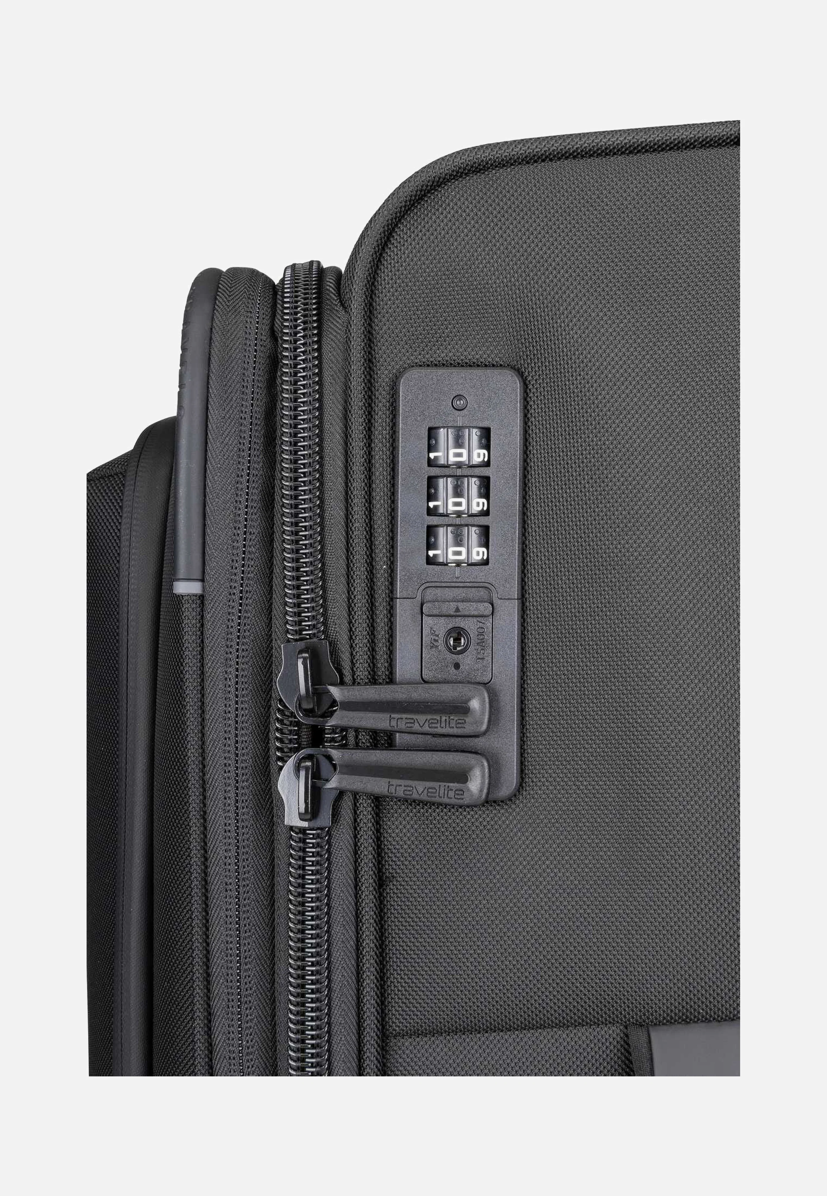 Crosslite 4w Trolley M Schwarz - Koffer - Image 10