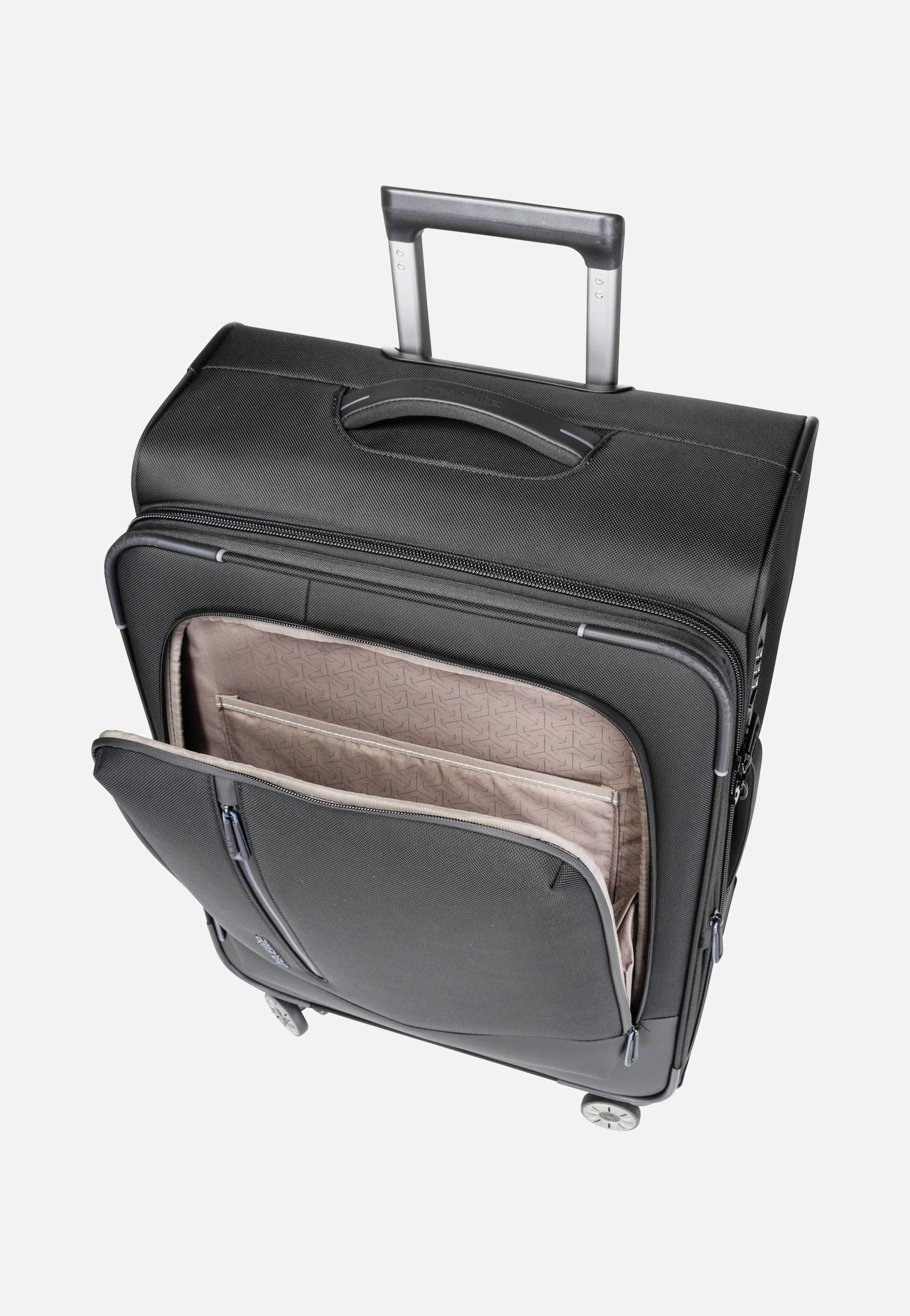 Crosslite 4w Trolley M Schwarz - Koffer - Image 2