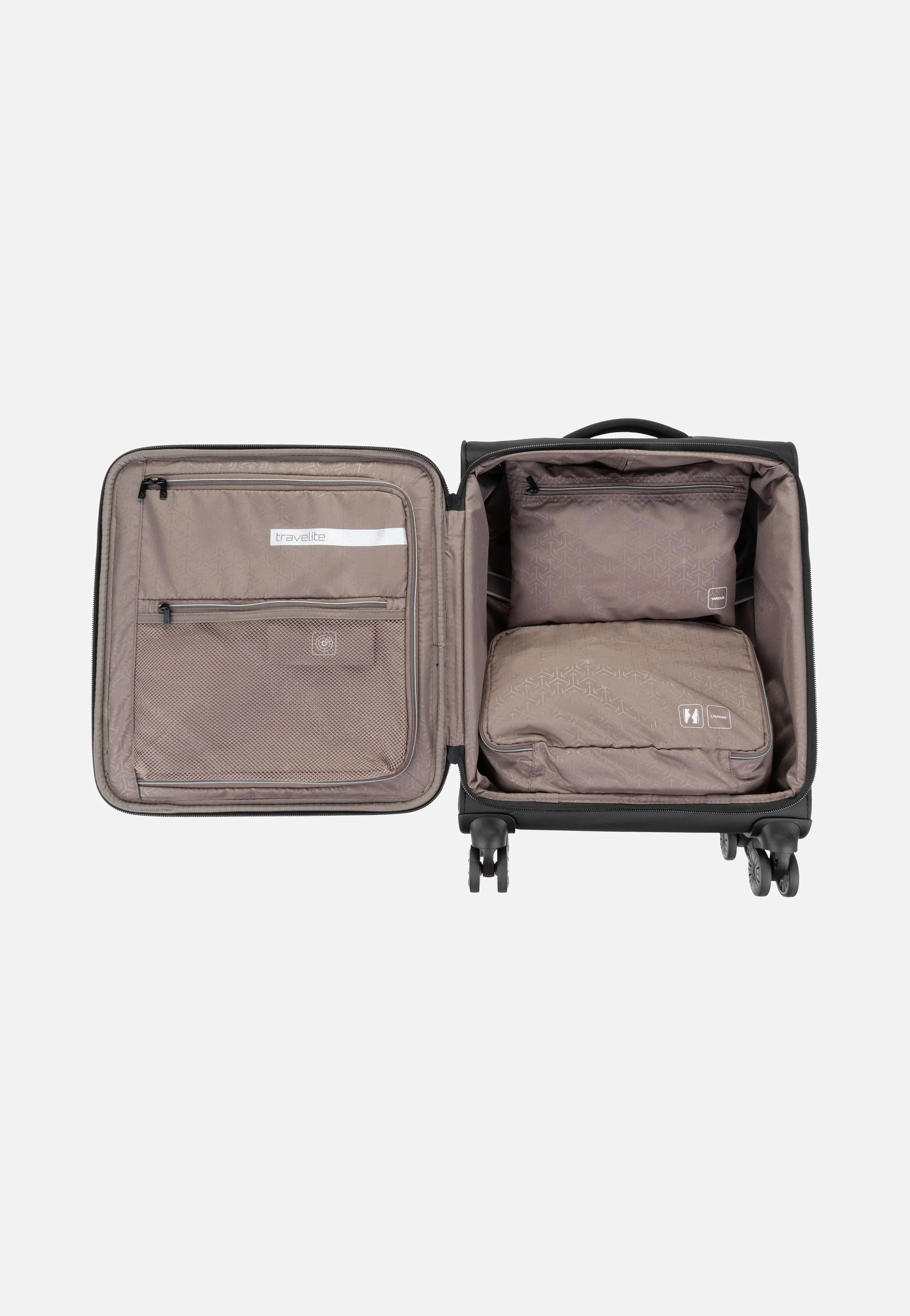 Crosslite 4w Trolley S Schwarz - Koffer - Image 4