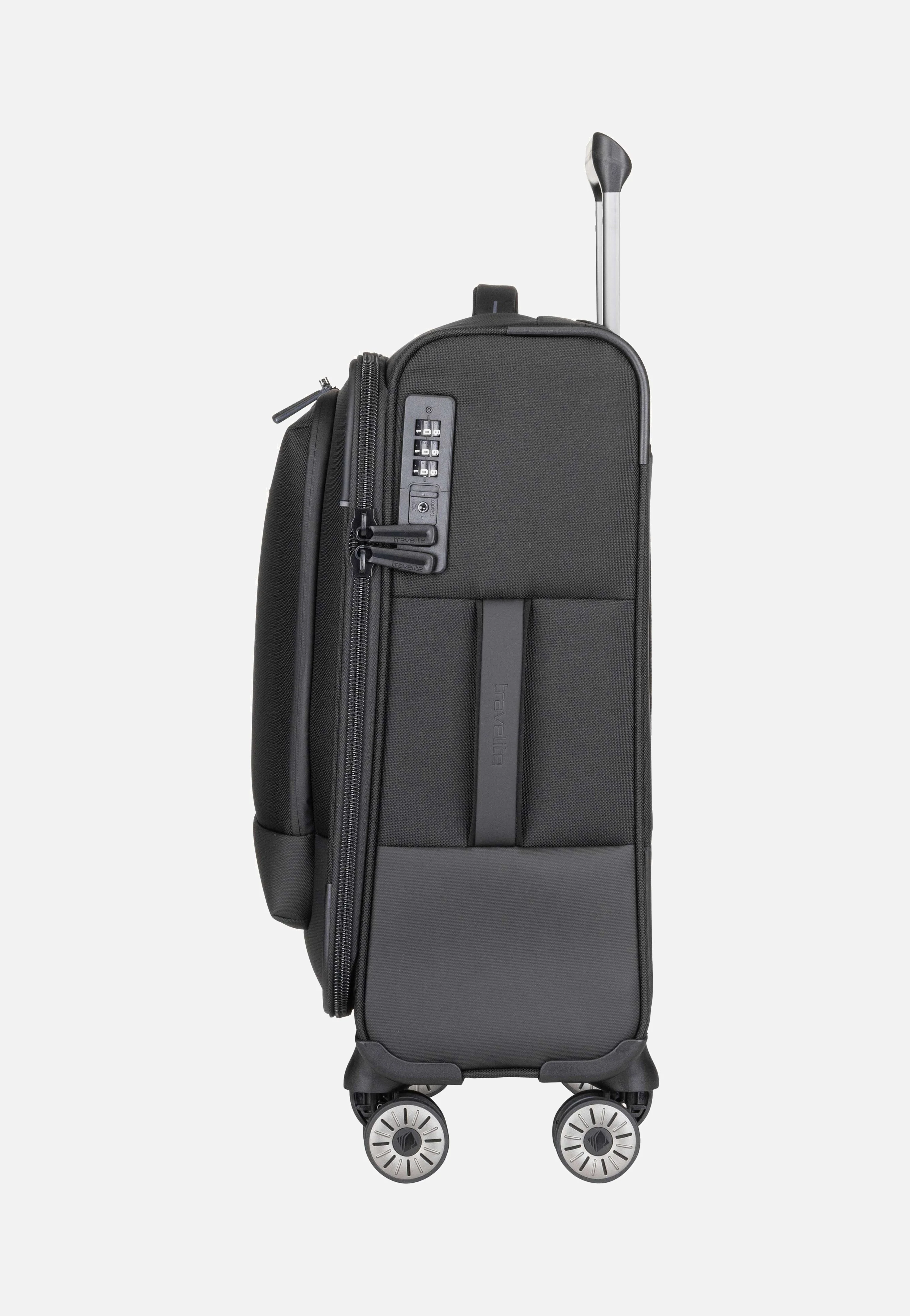 Crosslite 4w Trolley S Schwarz - Koffer - Image 6
