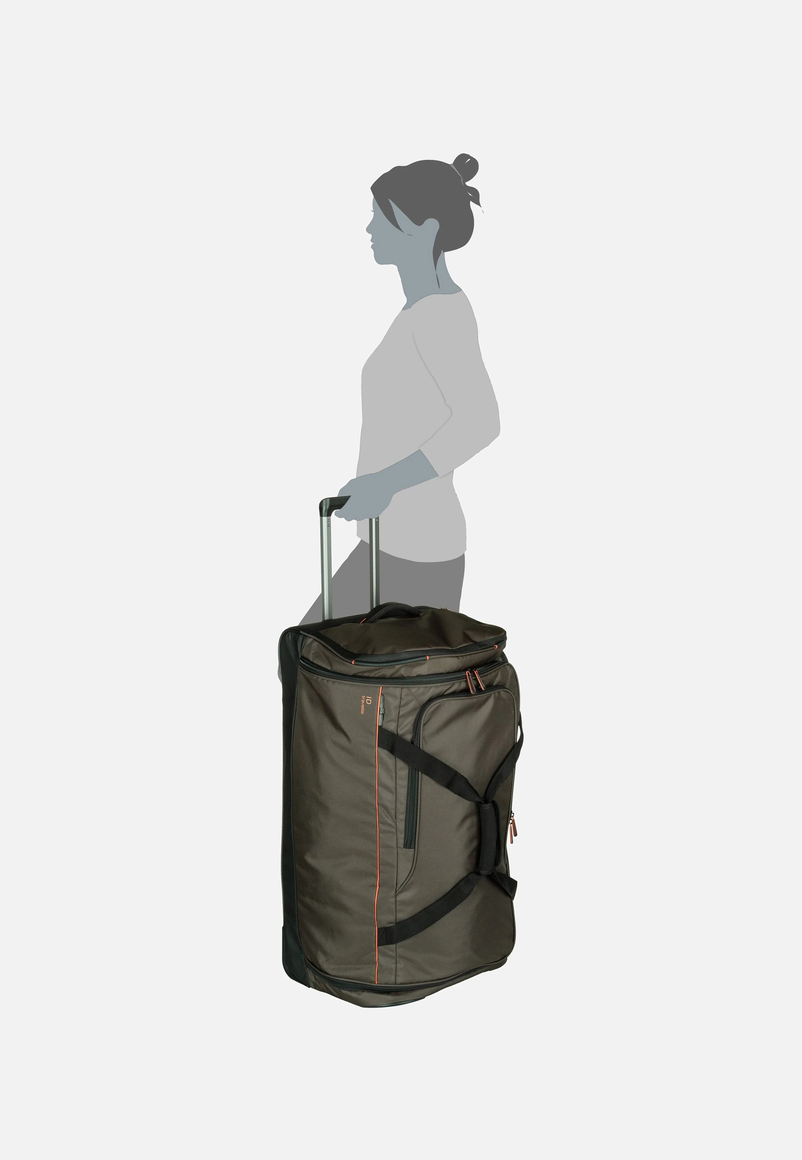 Crosslite L Oliv - Travel Bag - Image 8