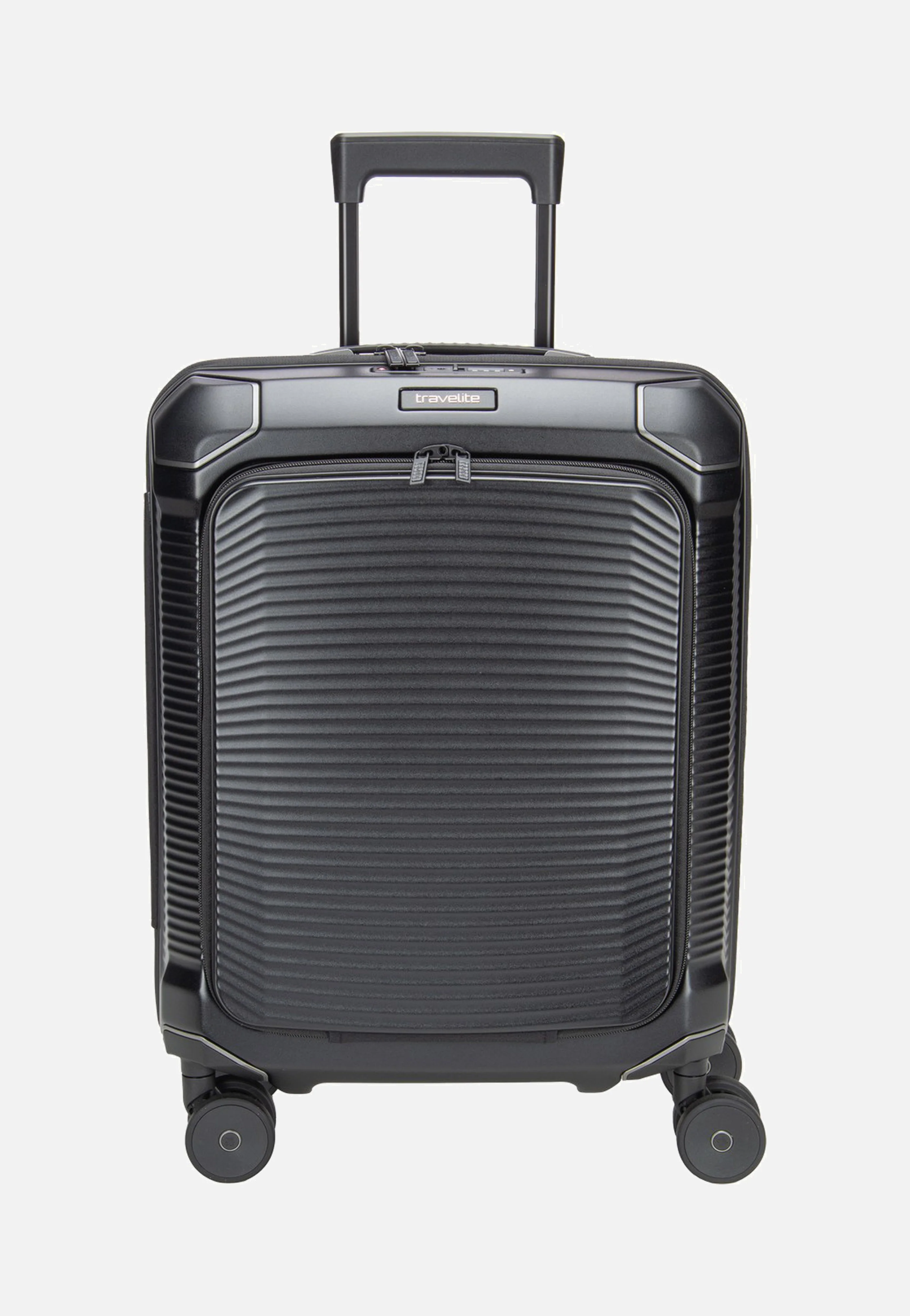 Millennium Trolley 4W S Front Pocket Black - Koffer - Image 2