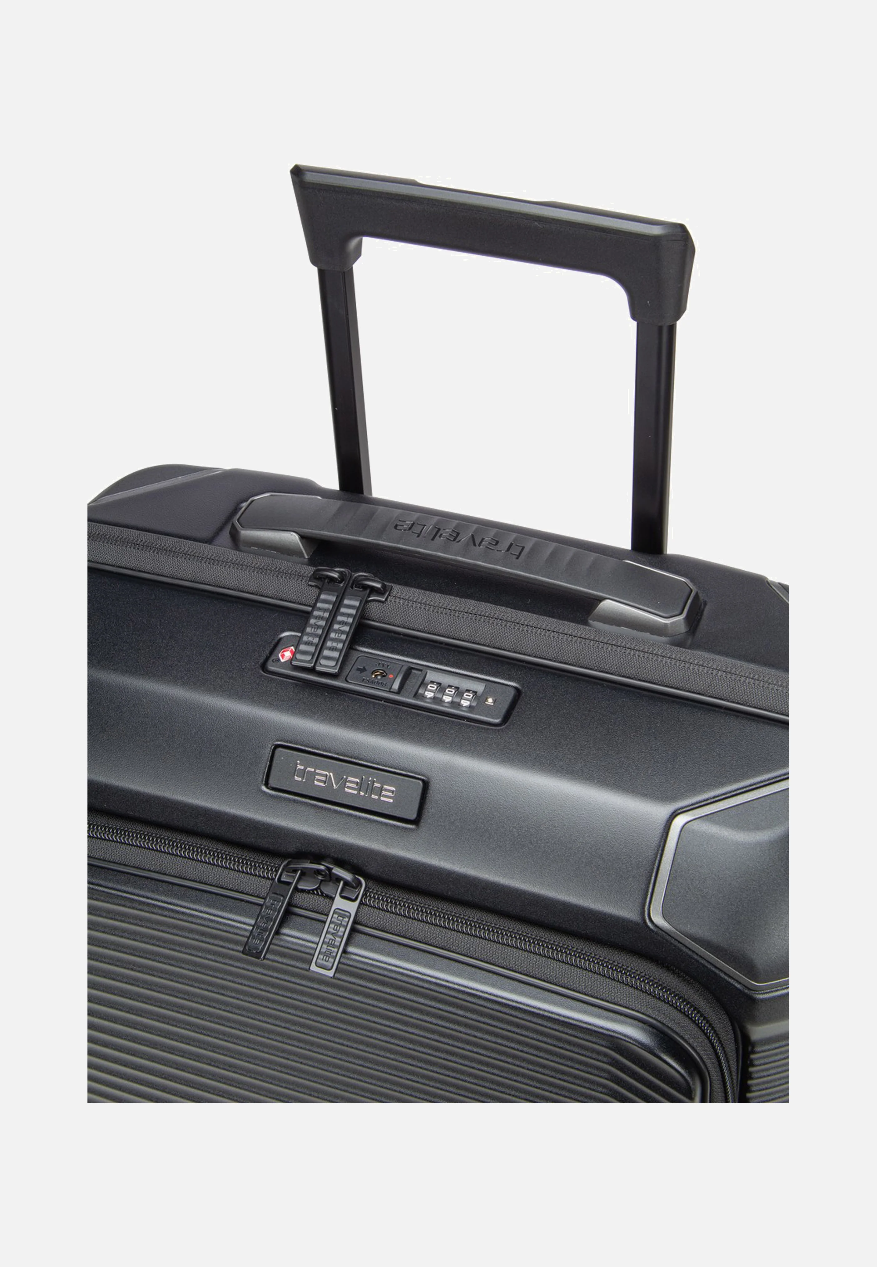 Millennium Trolley 4W S Front Pocket Black - Koffer - Image 5