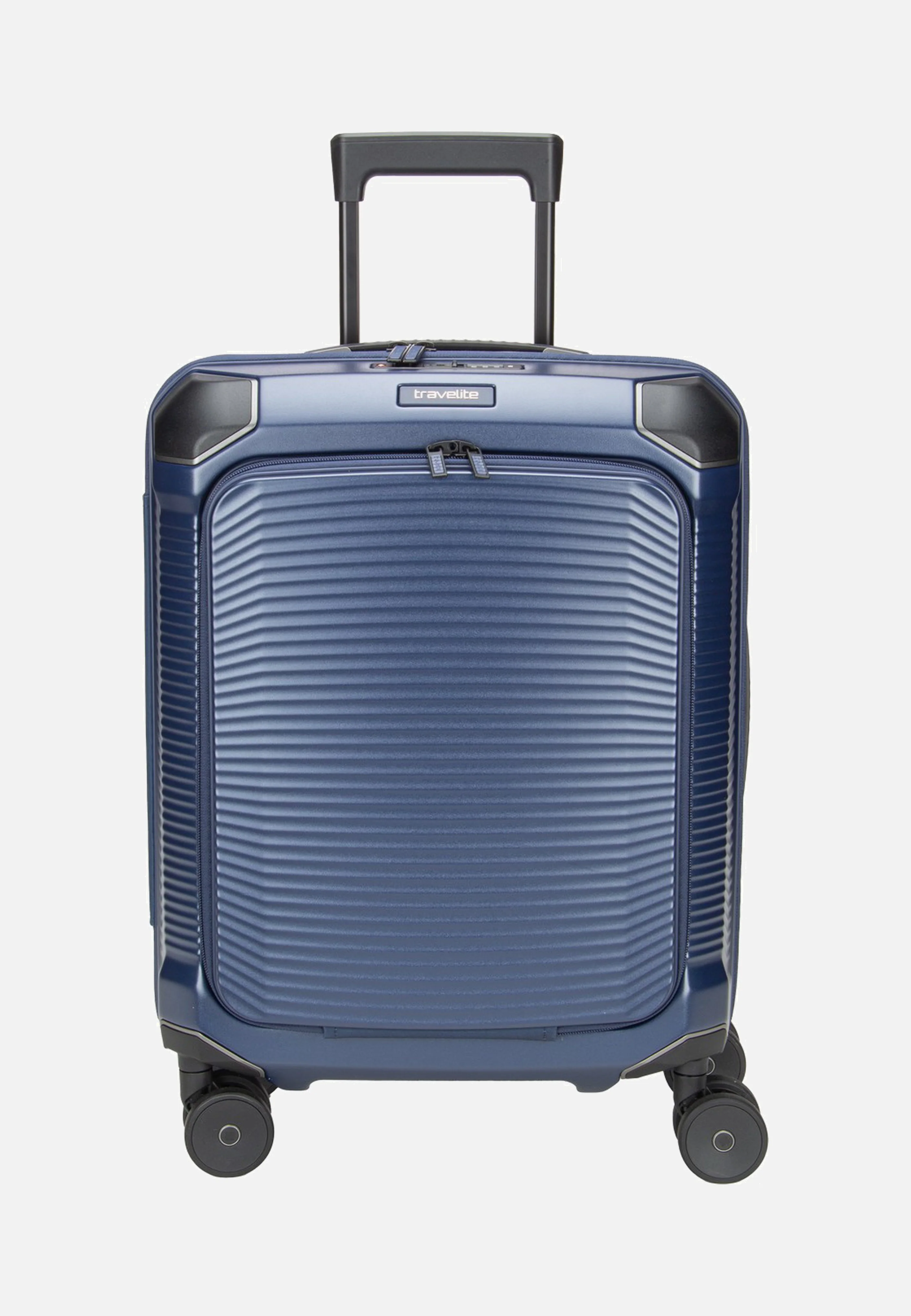 Millennium Trolley 4W S Front Pocket Navy - Koffer - Image 2