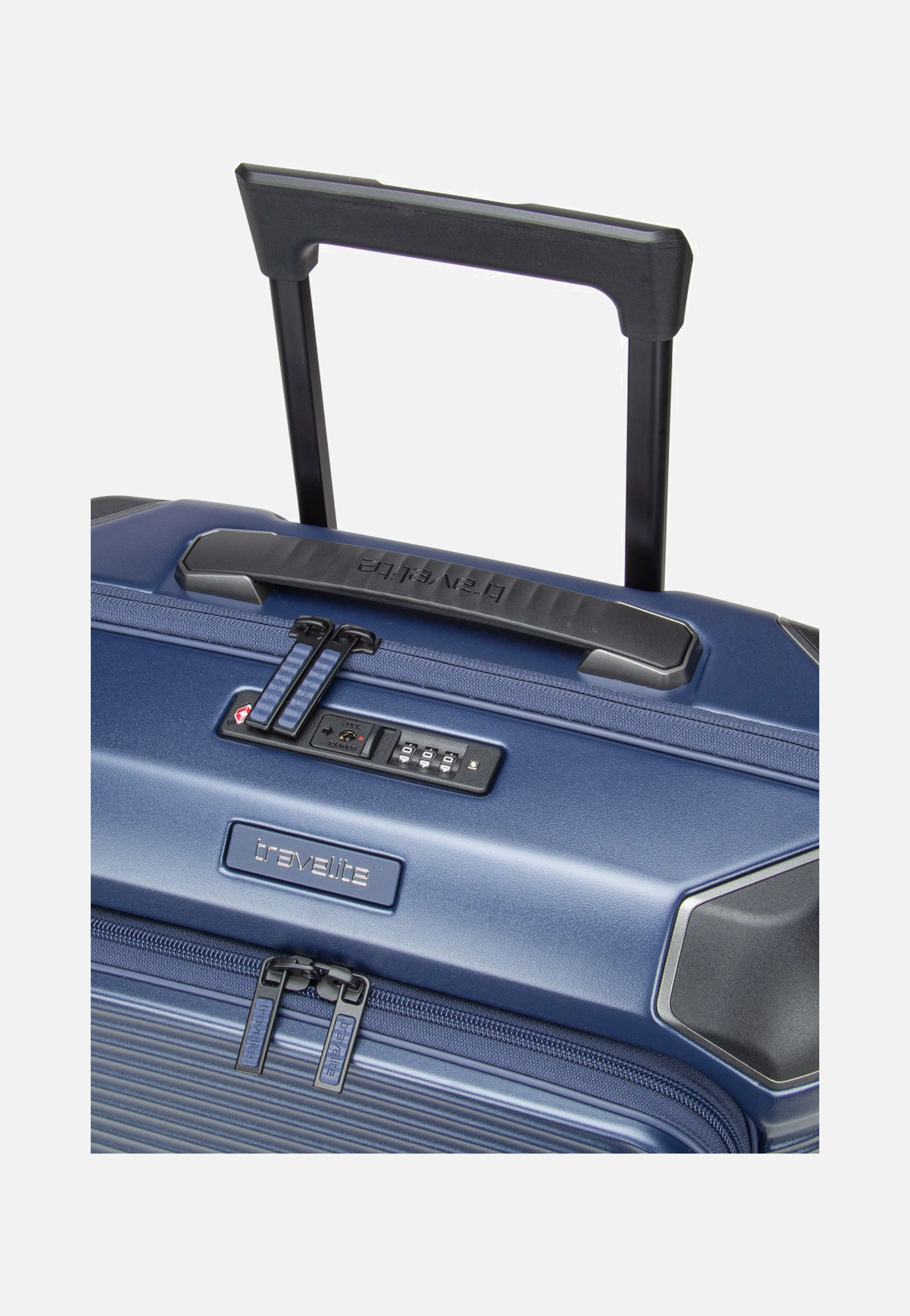 Millennium Trolley 4W S Front Pocket Navy - Koffer - Image 5