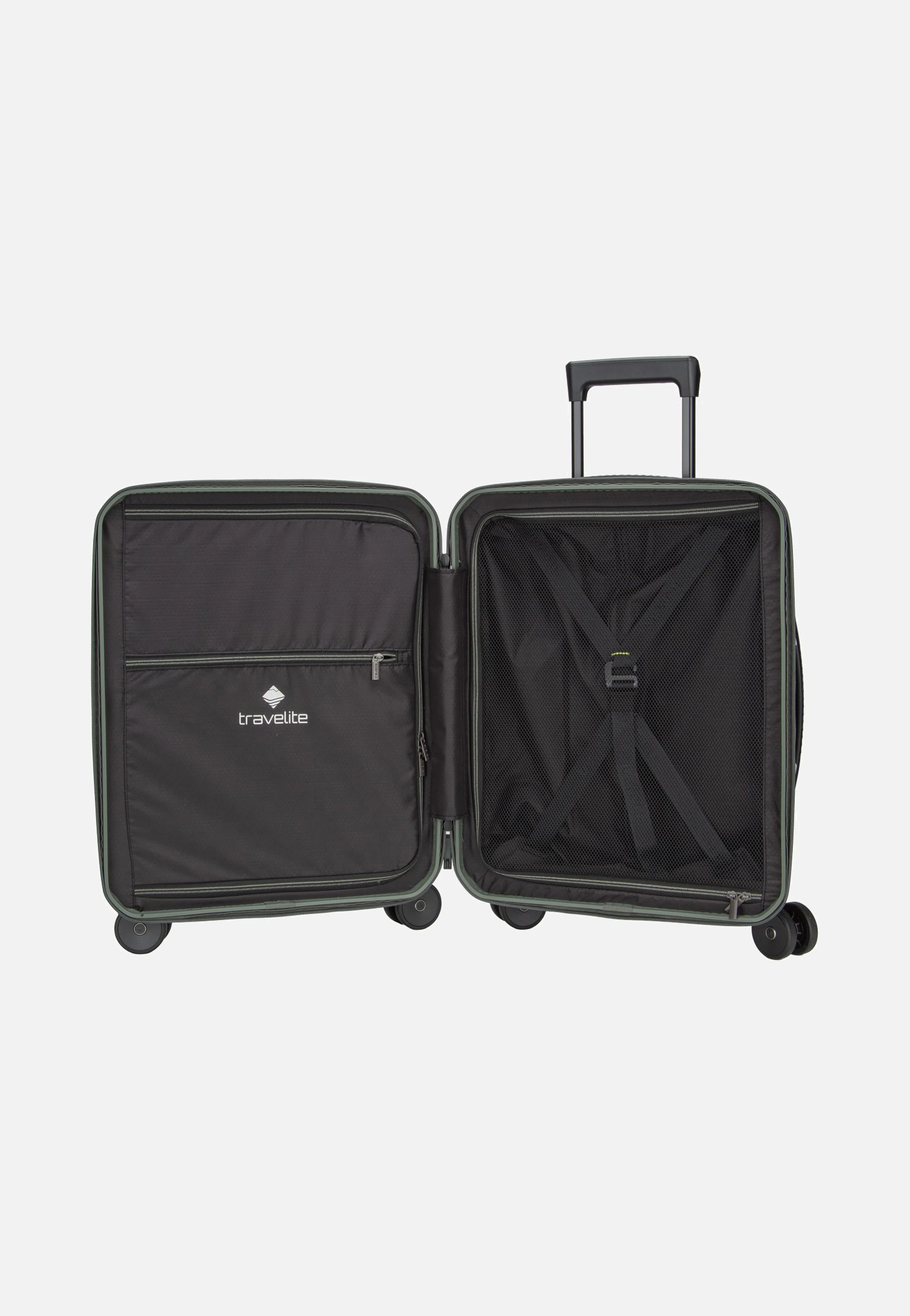 Millennium Trolley 4W S Front Pocket Pine Green - Koffer - Image 7