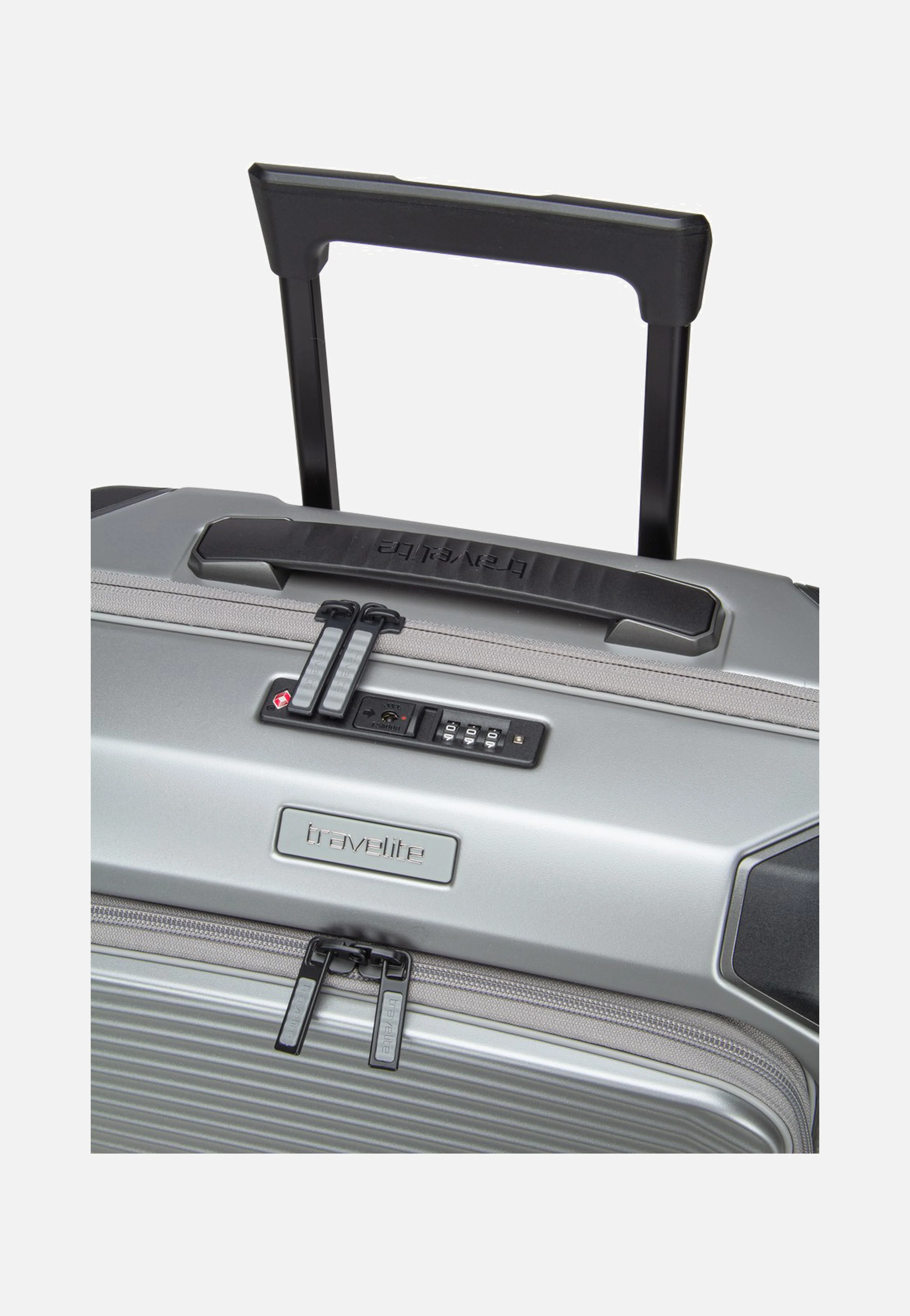 Millennium Trolley 4W S Front Pocket Silver - Koffer - Image 5