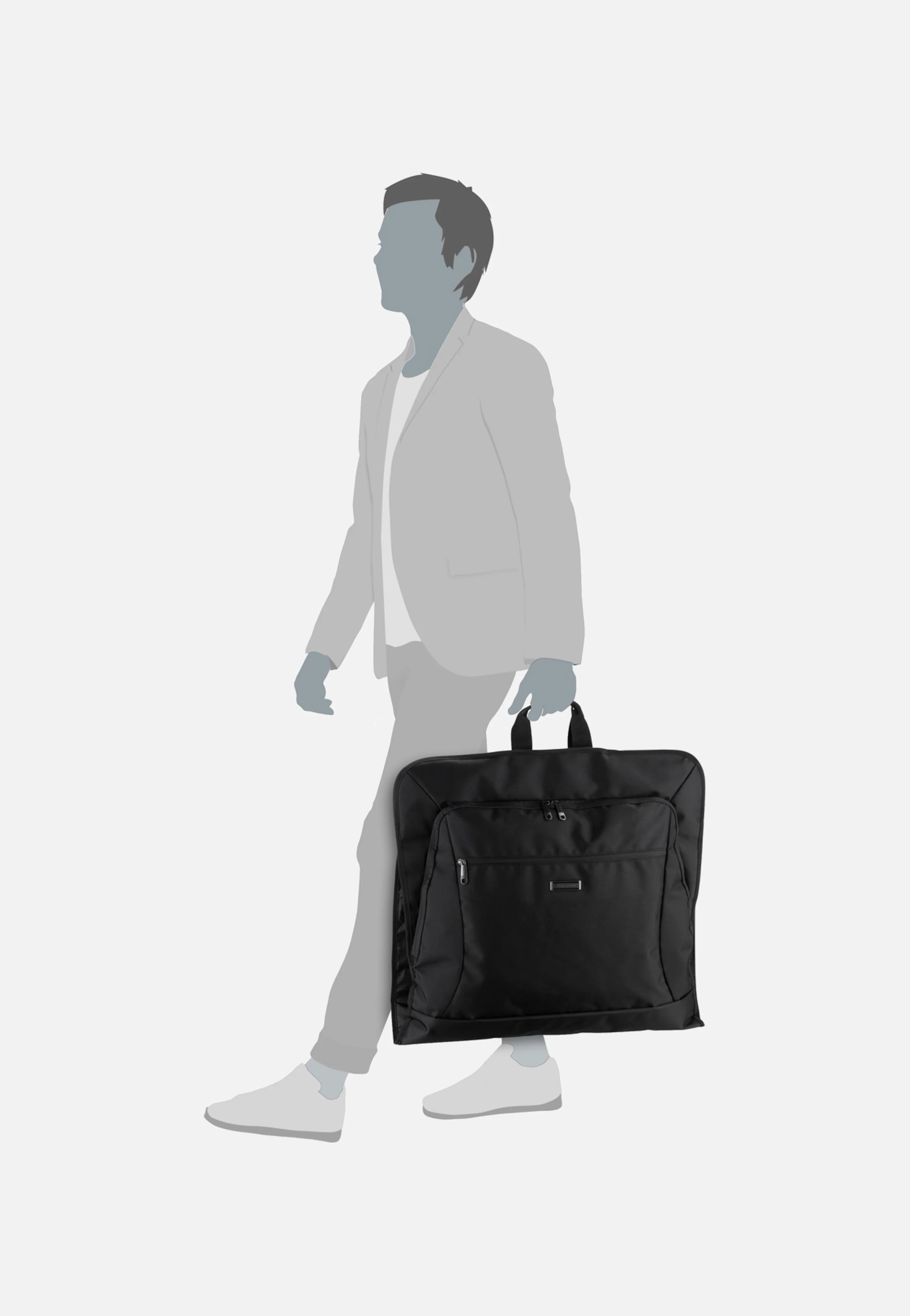 Mobile Schwarz - Kleidersack - Image 7