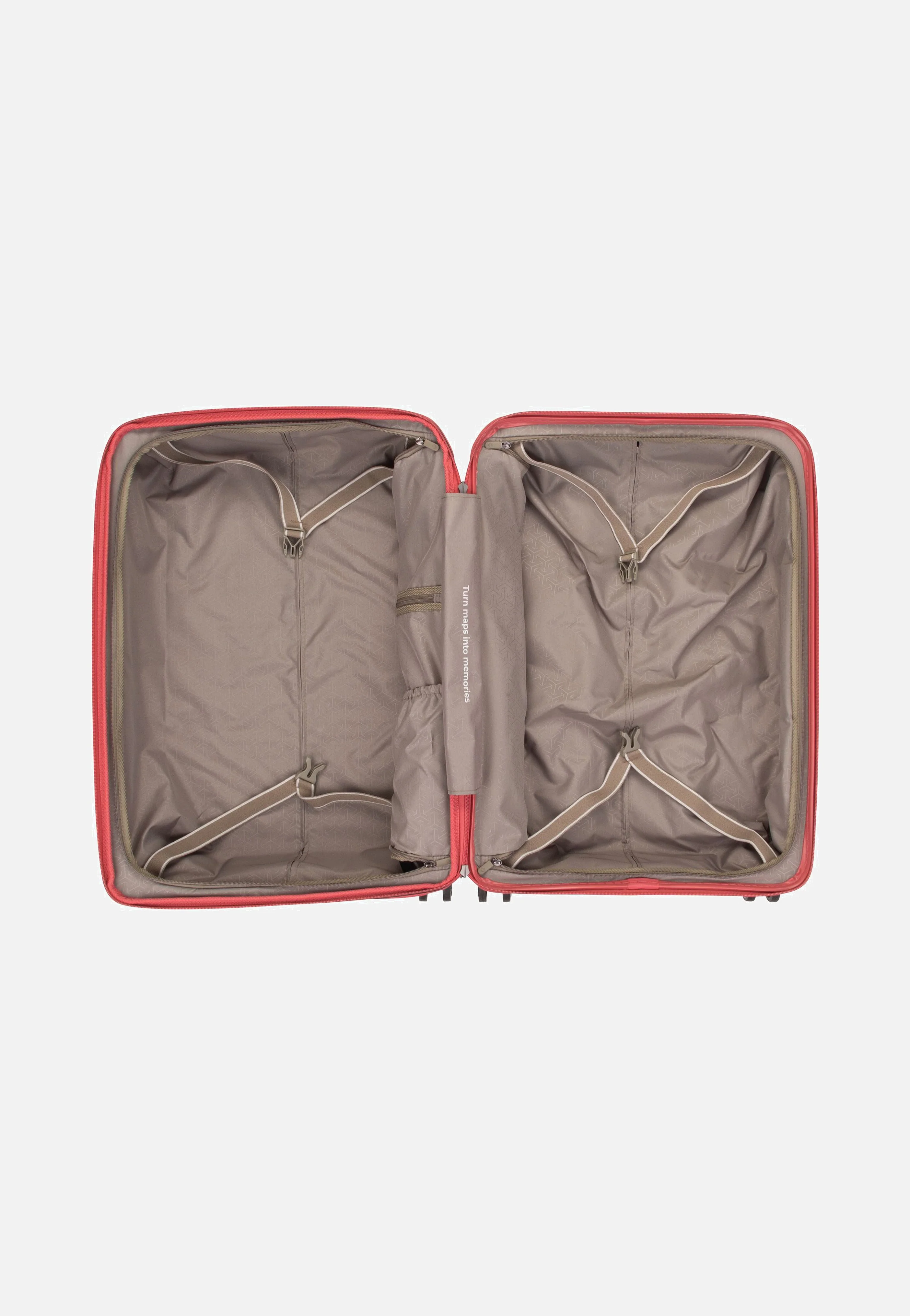 Mooby 4w Trolley M Rot - Koffer - Image 4