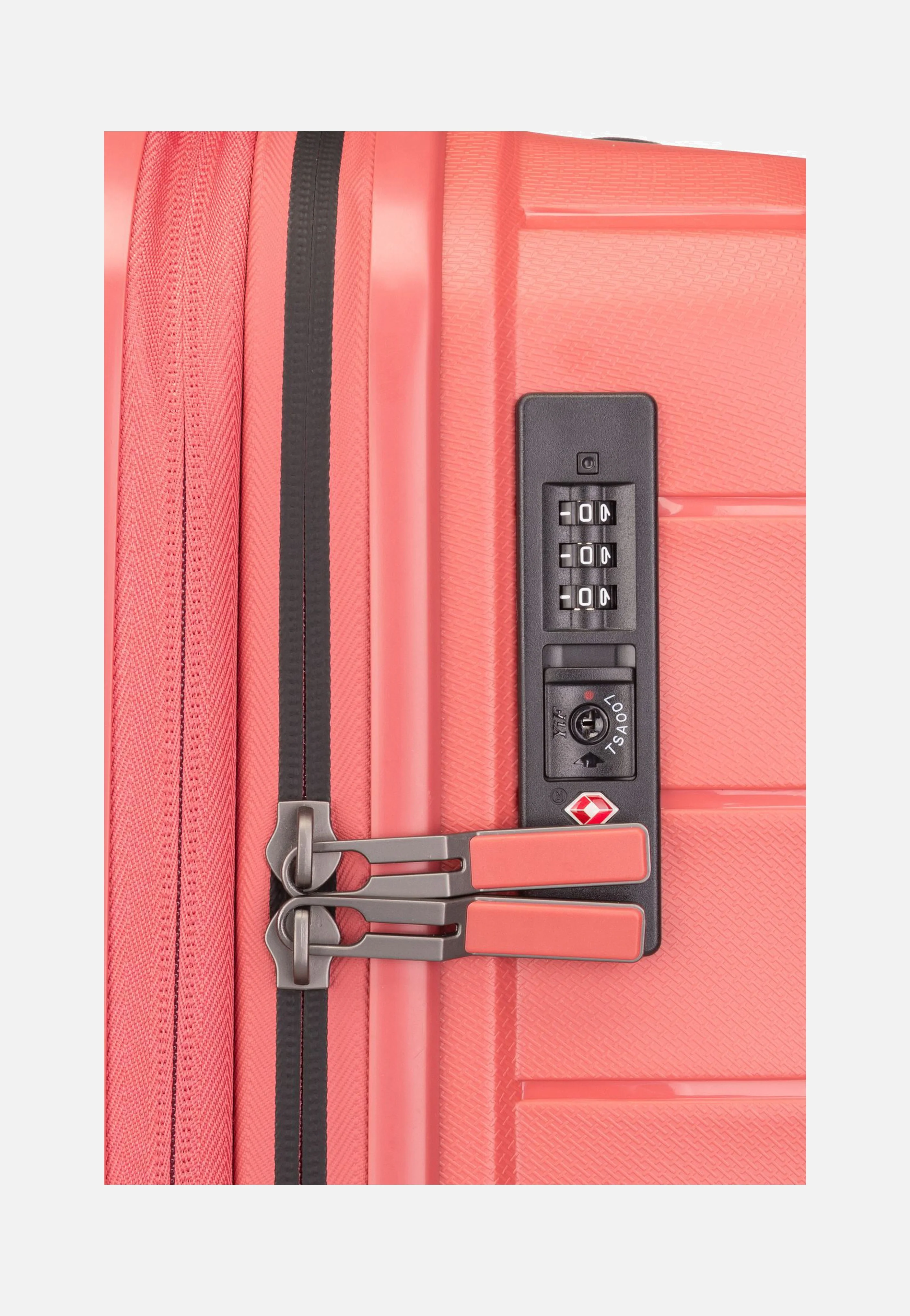 Mooby 4w Trolley M Rot - Koffer - Image 7