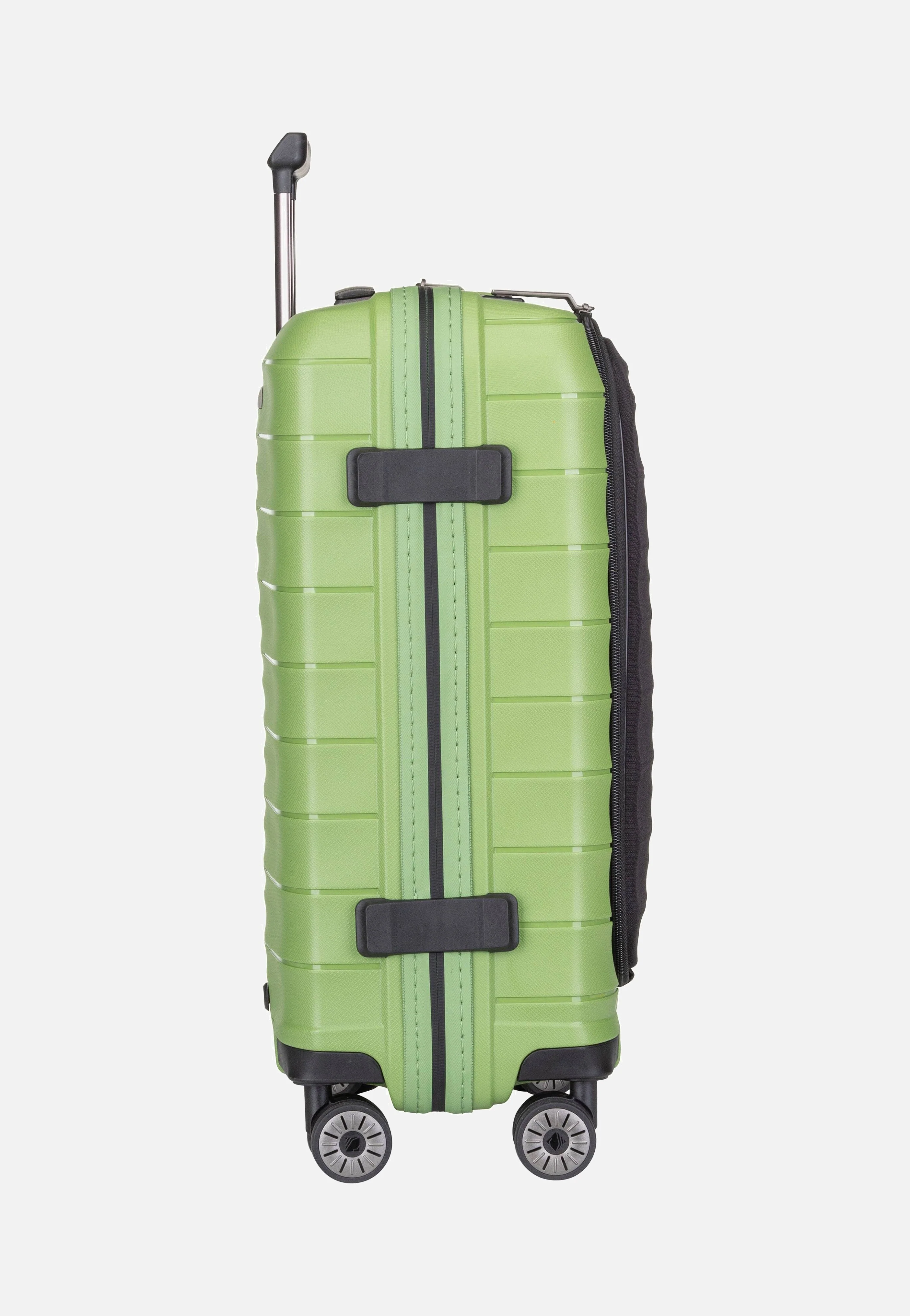 Mooby 4w Trolley S Front Pocket Grün - Koffer - Image 6