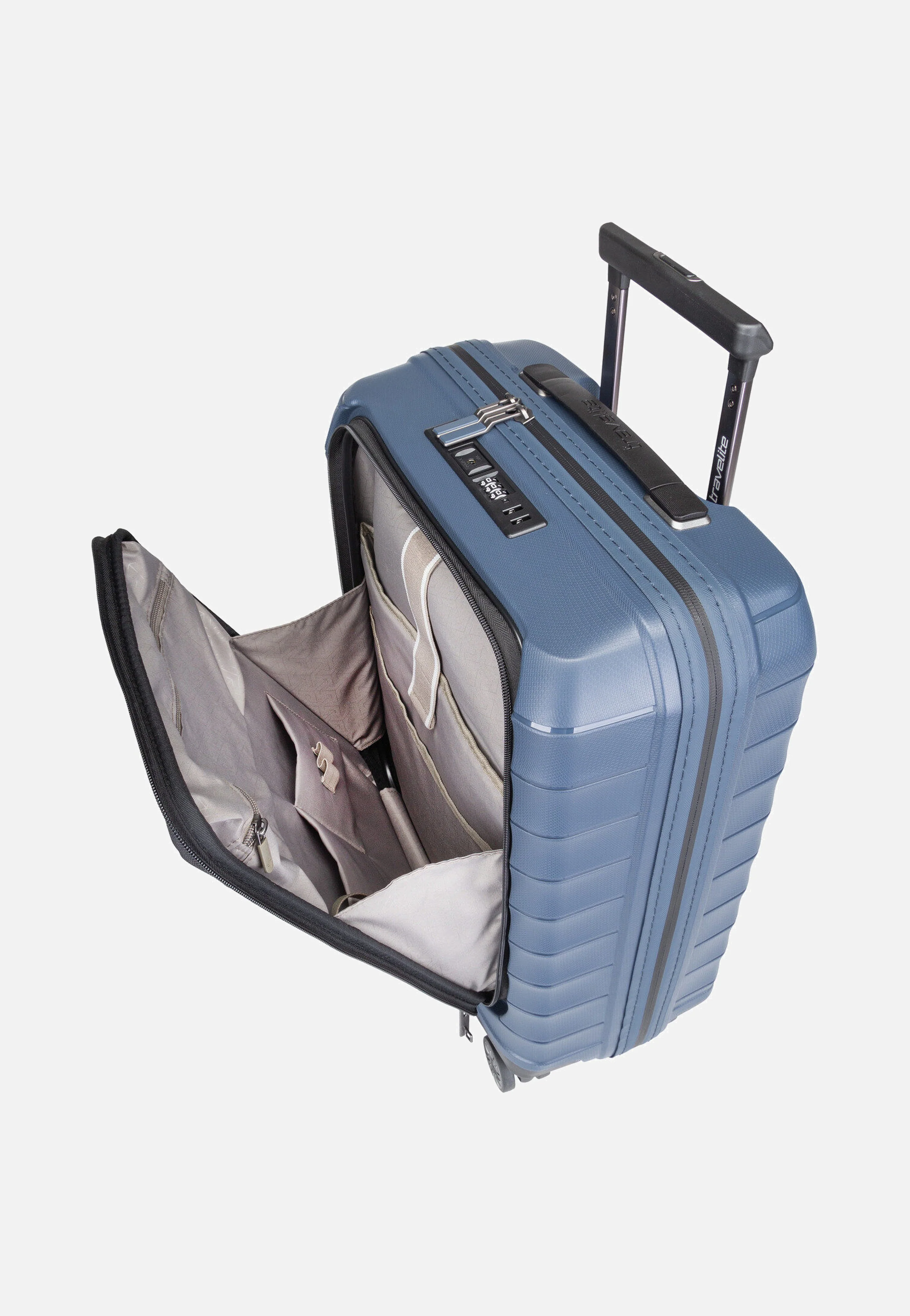 Mooby 4w Trolley S Front Pocket Marine - Koffer - Image 4