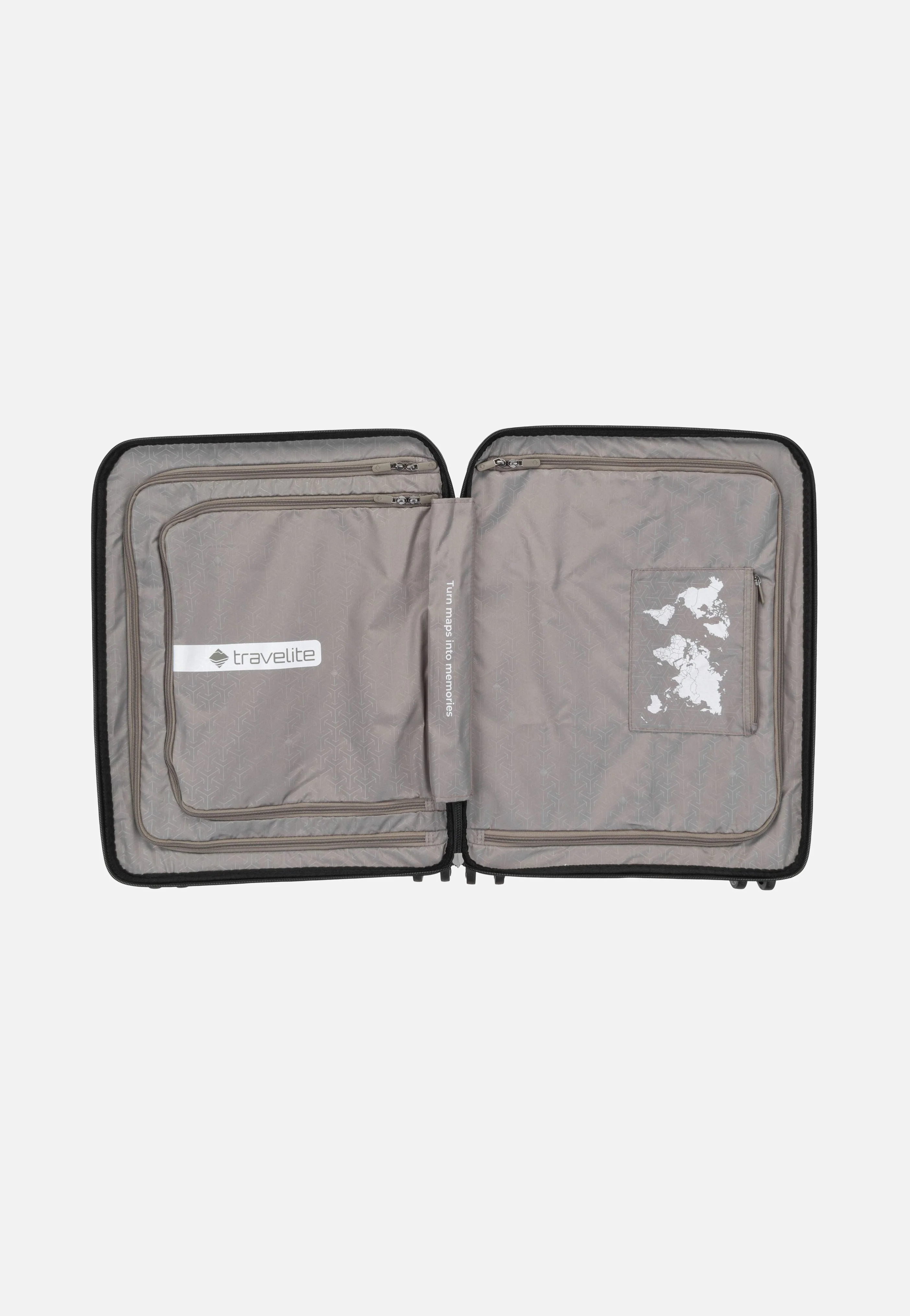 Mooby 4w Trolley S Front Pocket Schwarz - Koffer - Image 5