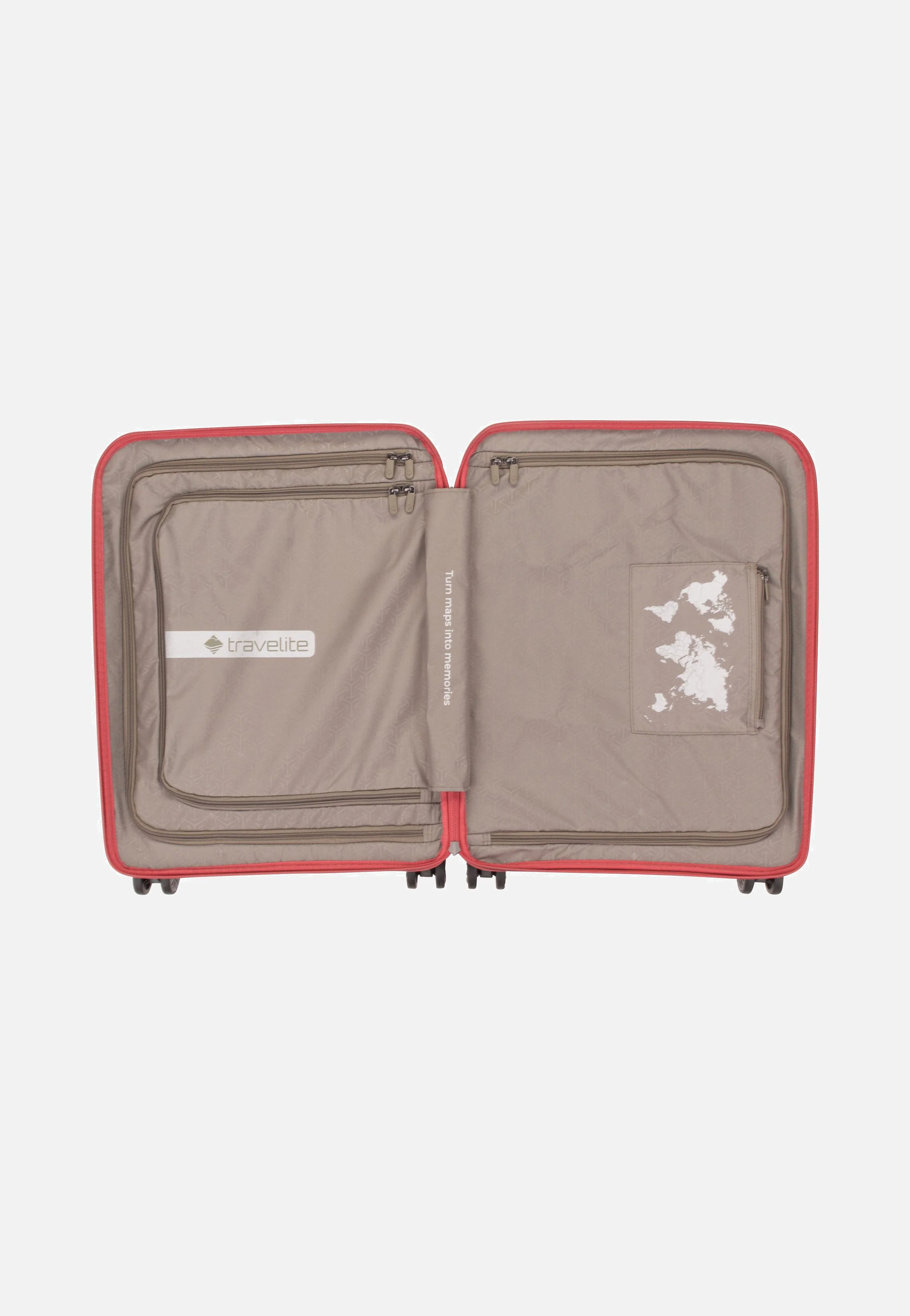 Mooby 4w Trolley S Rot - Koffer - Image 3