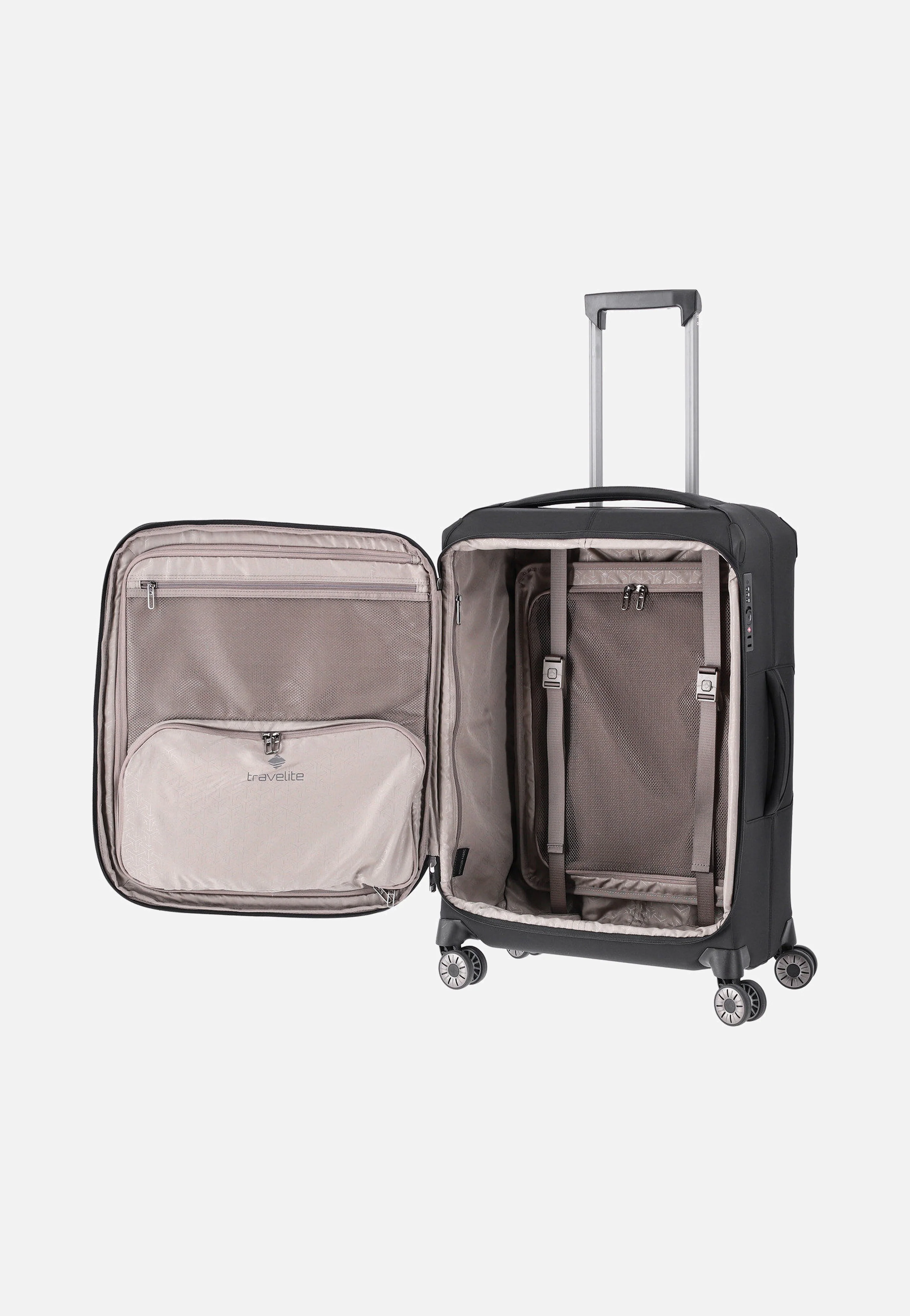 Priima 4w Trolley M Schwarz - Koffer - Image 3