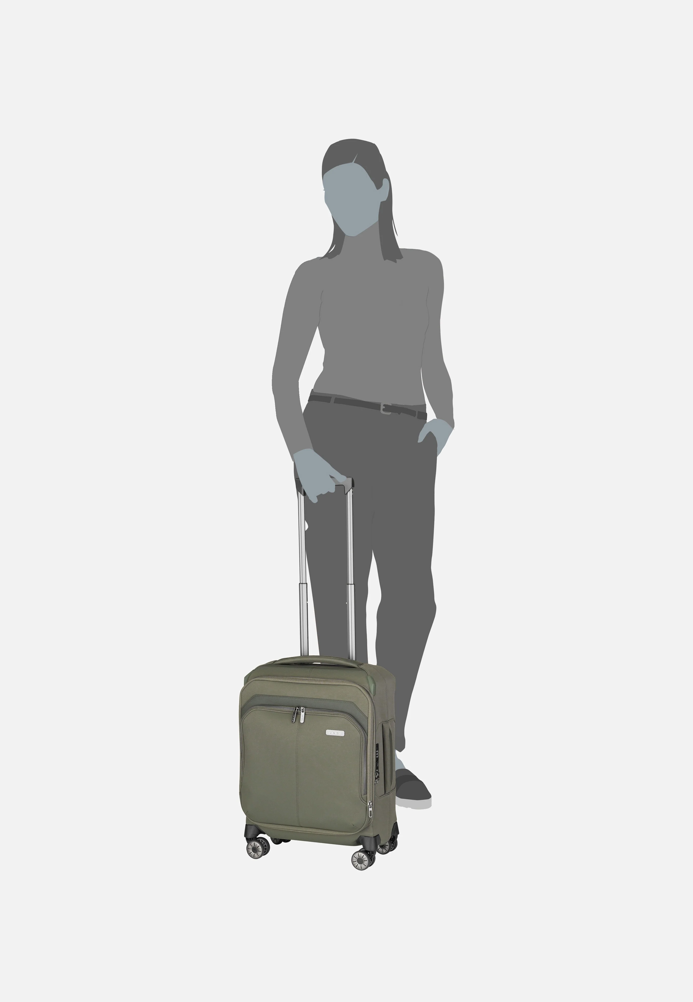 Priima 4w Trolley S Oliv - Koffer - Image 9