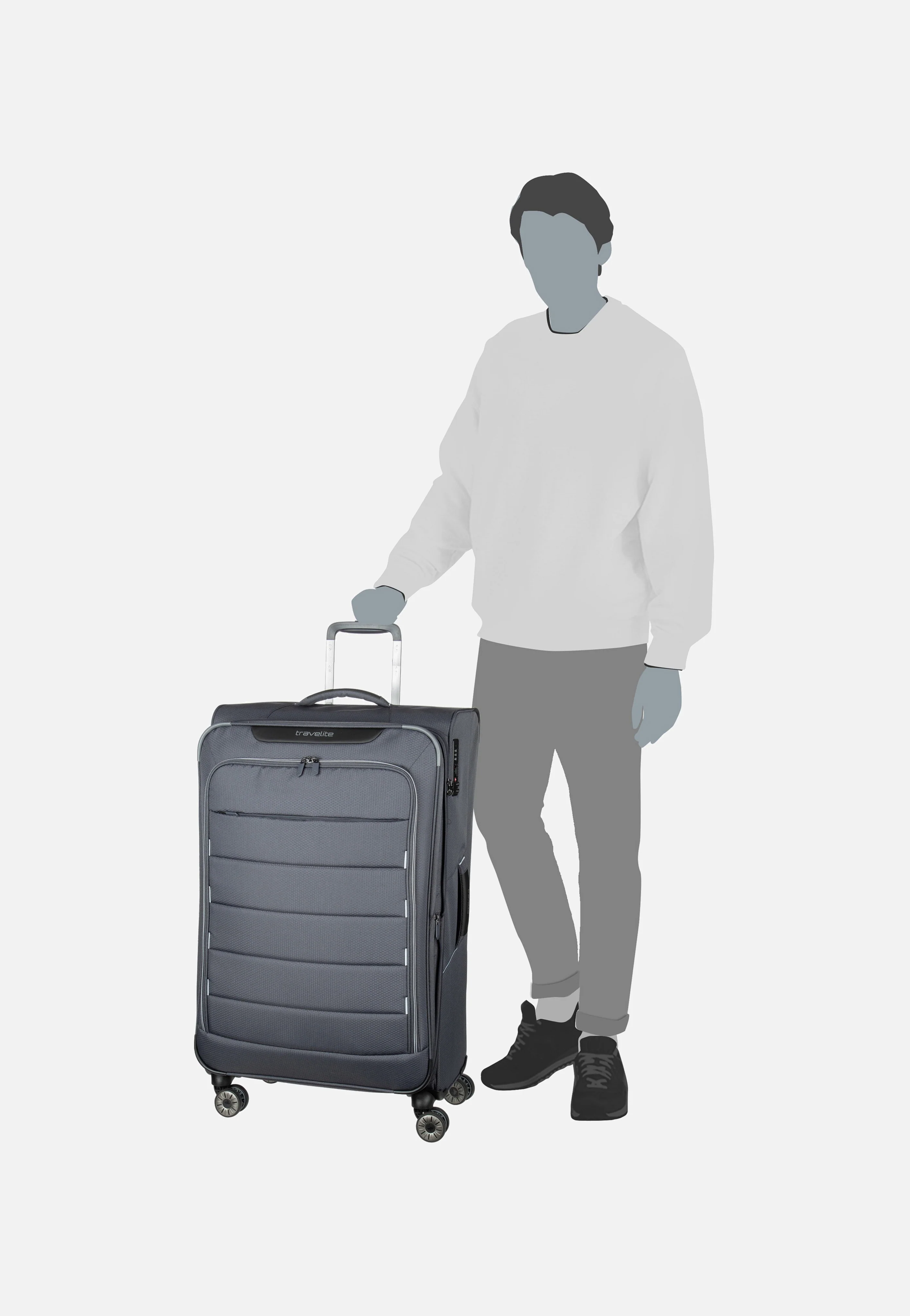 Skaii 4w Trolley L Gipfelgrau - Koffer - Image 8