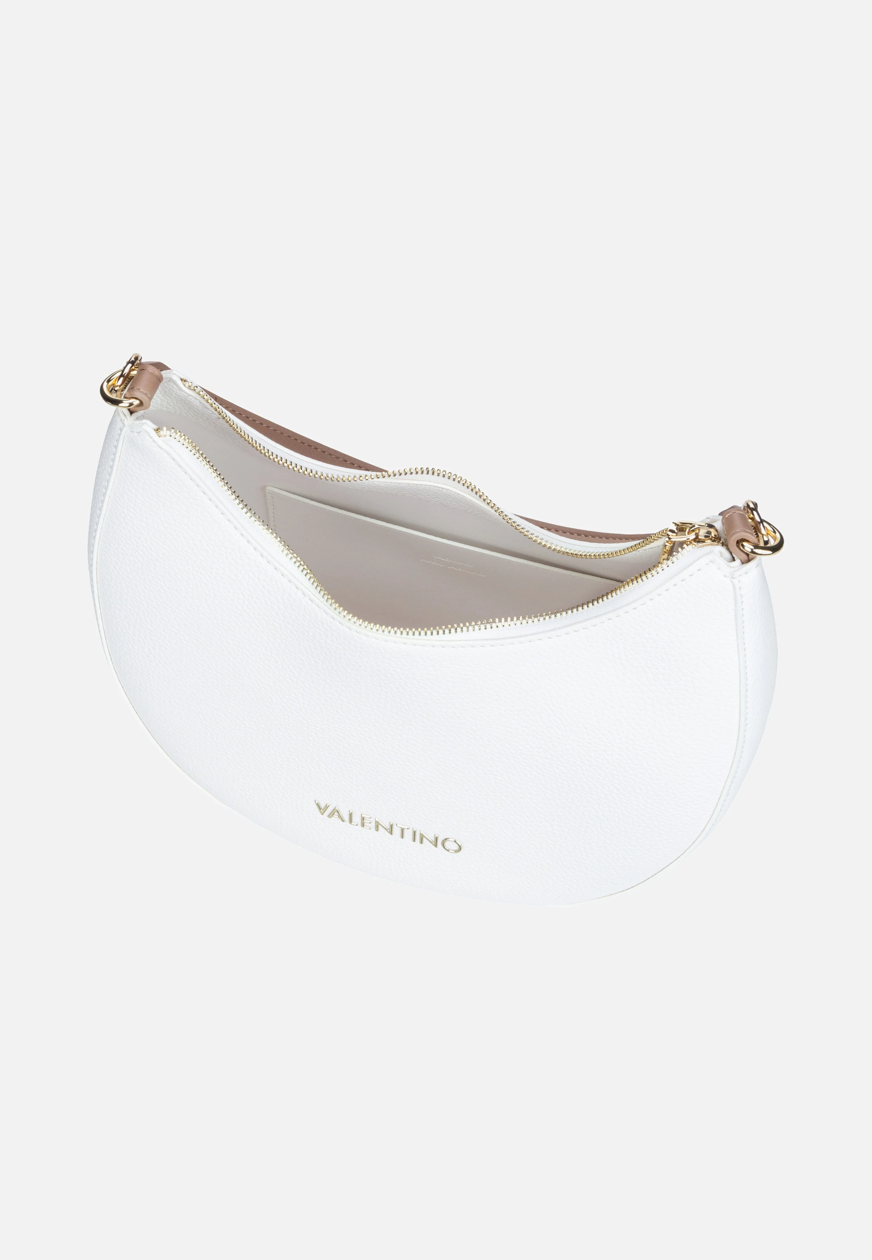 Alexia 808 Bianco/Cuoio - Hobo Bag - Image 3
