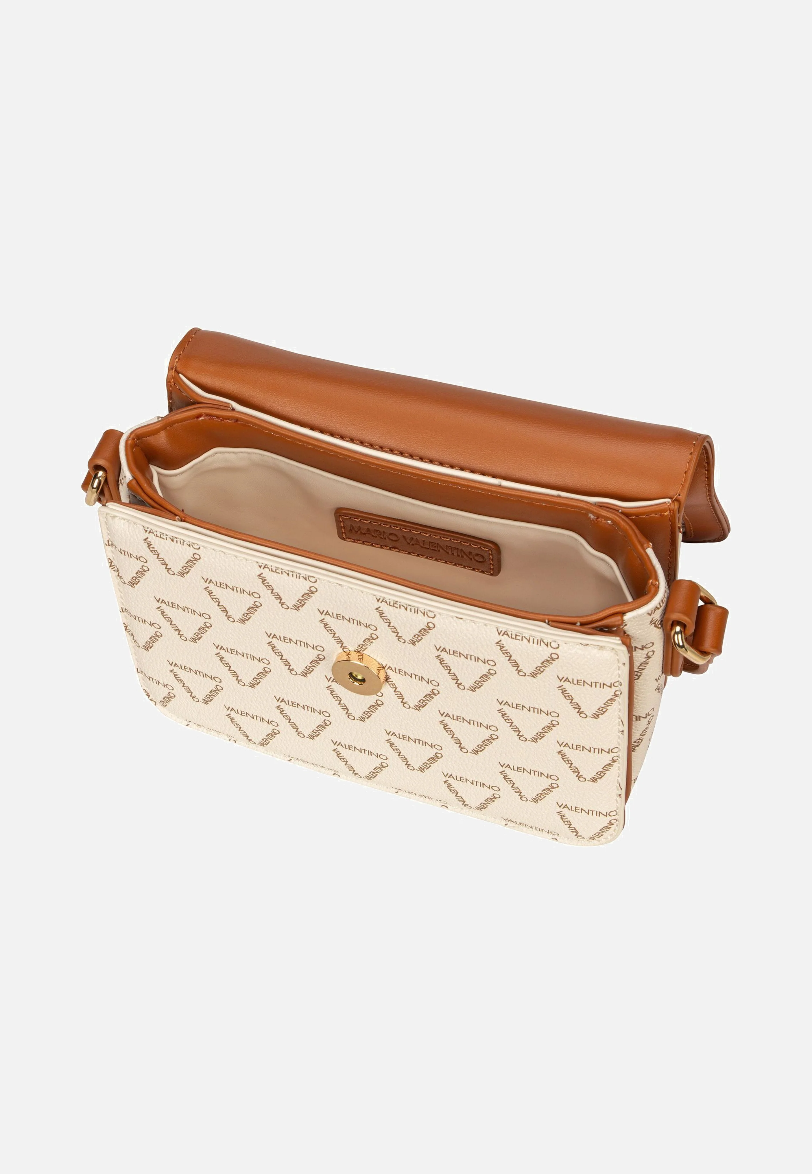 Lady RE GT09 Bianco/Cuoio - Crossbody Bag - Image 4