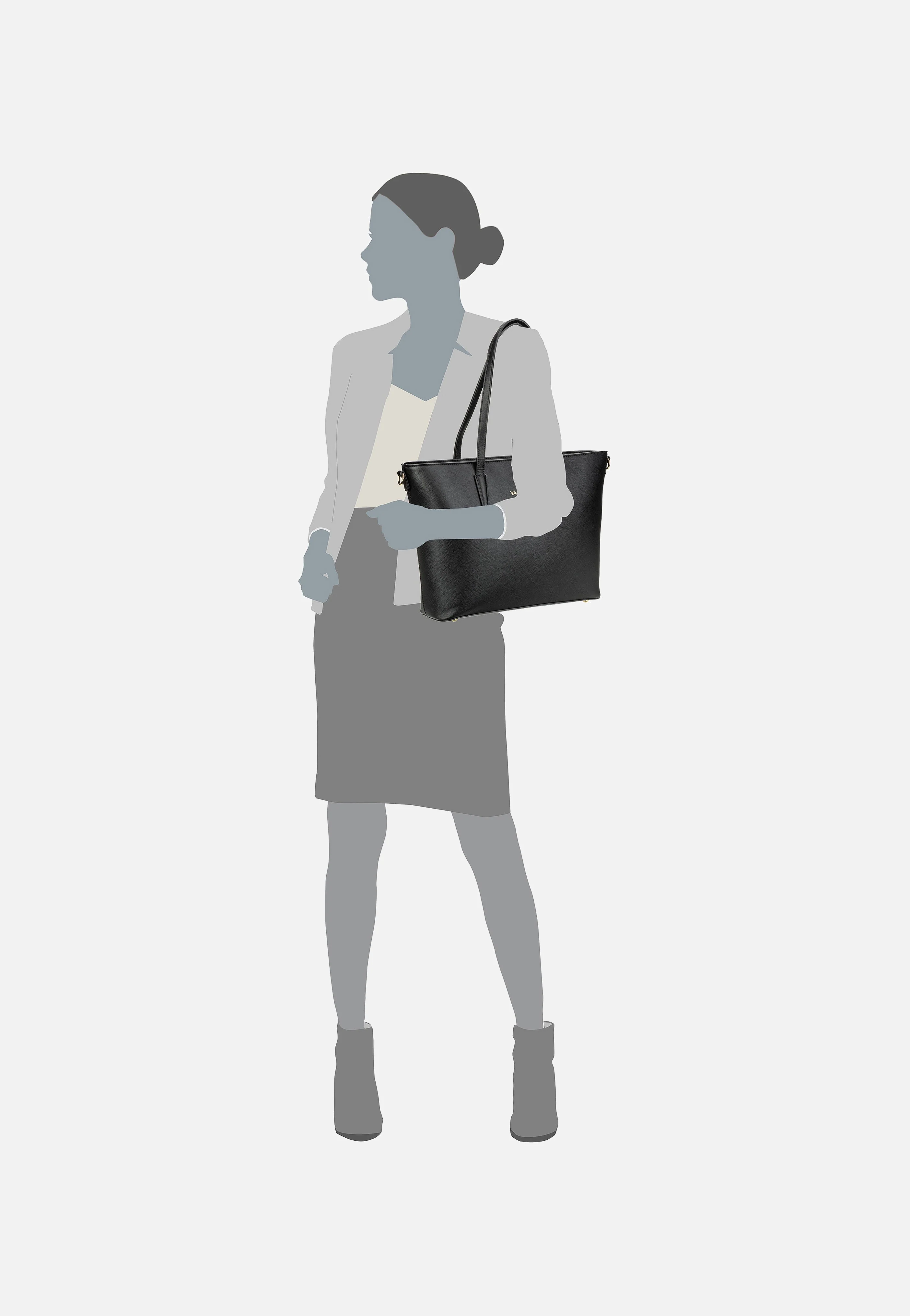 Zero RE Shopping 301 Nero - Shopper - Image 6