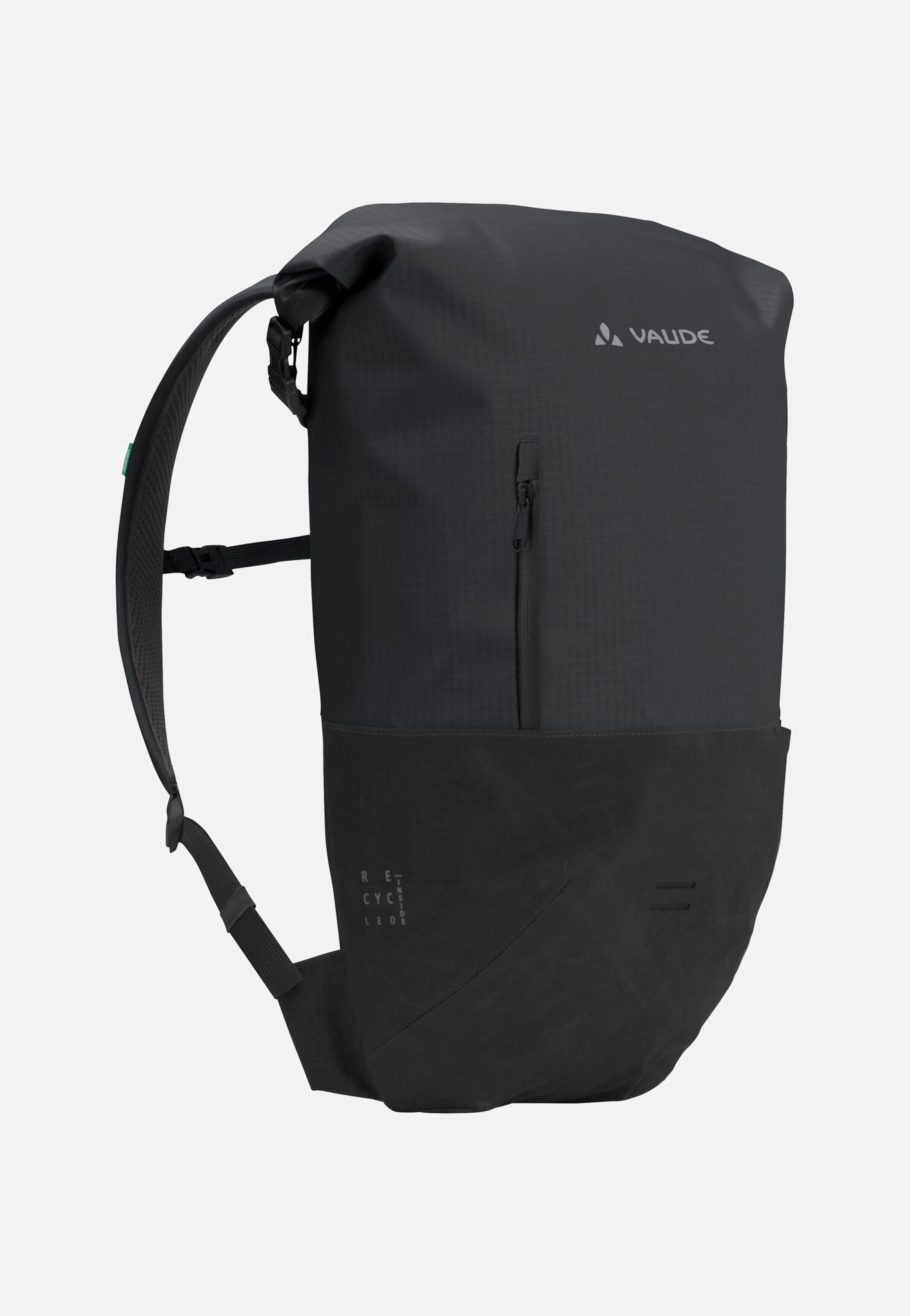 CityGo 18 Black - Rolltop Rucksack - Image 2