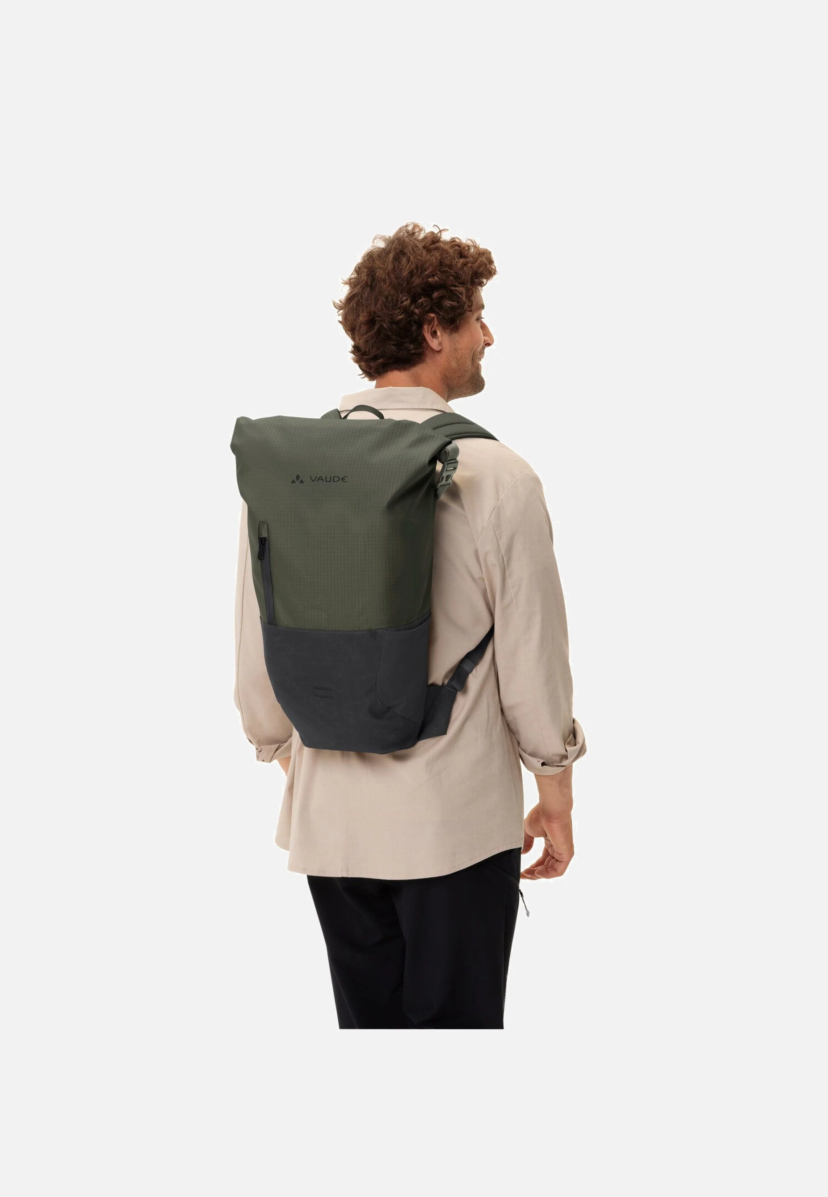 CityGo 18 Khaki - Rolltop Rucksack - Image 8