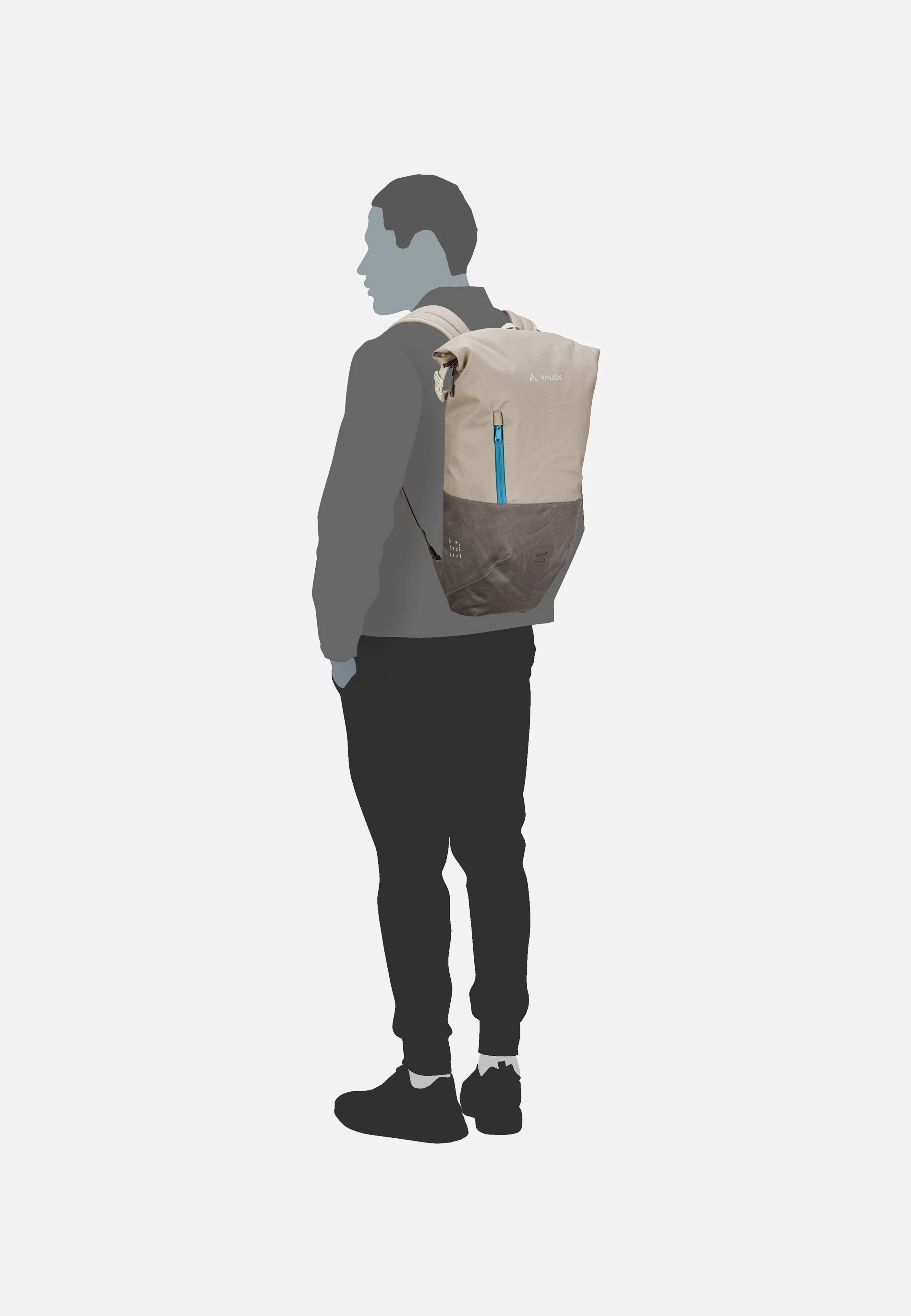 CityGo 18 Linen - Rolltop Rucksack - Image 11