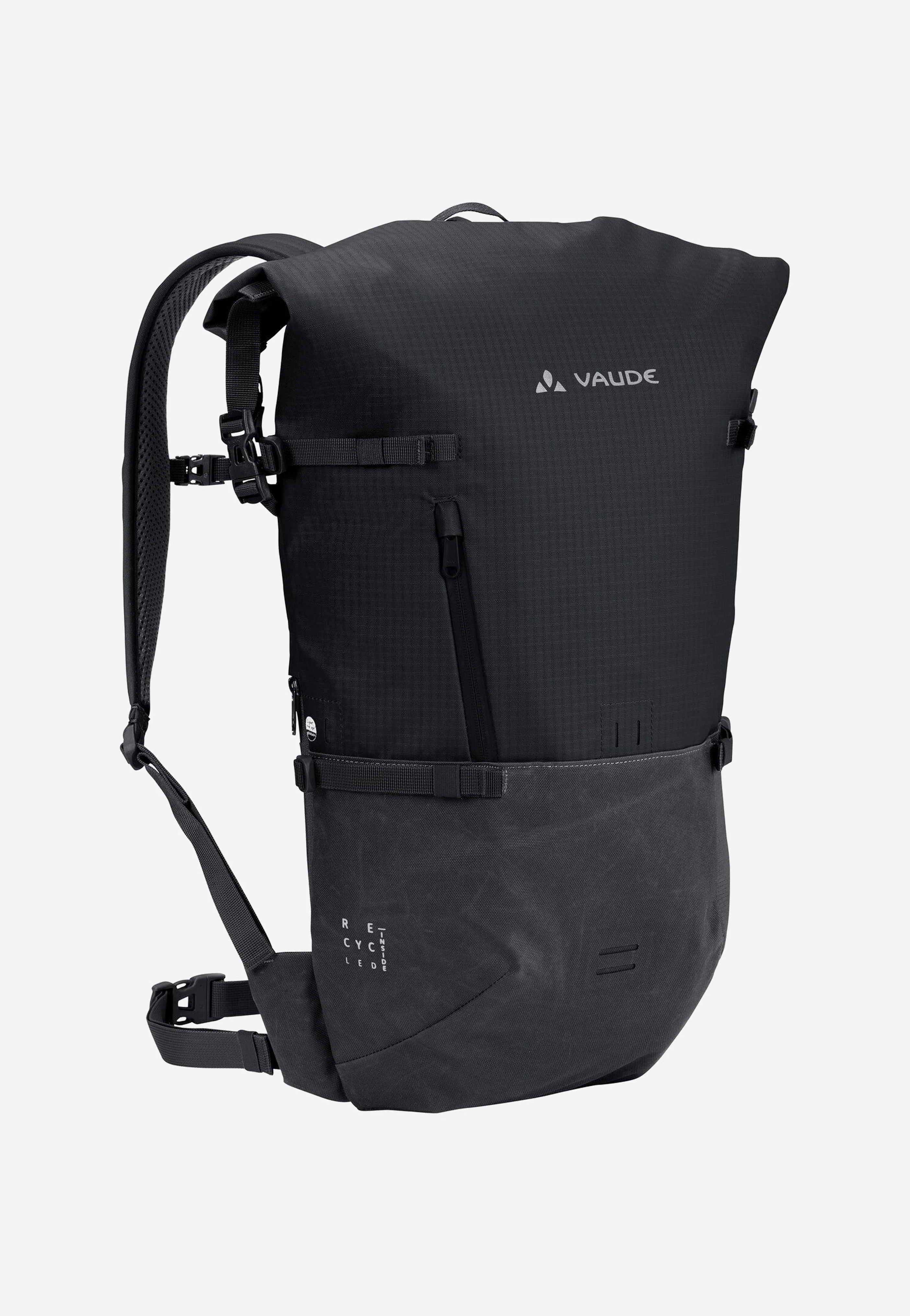 CityGo 23 II Black - Rolltop Rucksack - Image 3