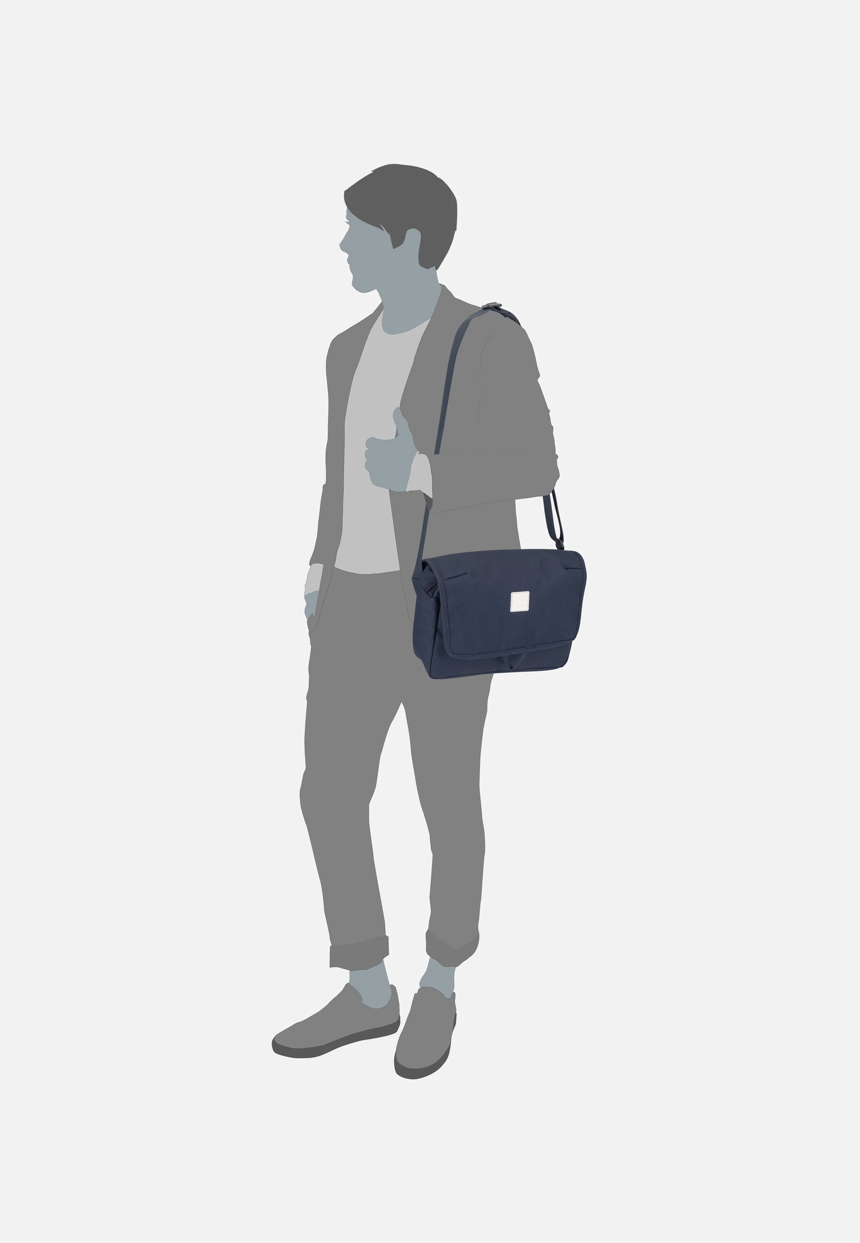 Coreway 6 Eclipse - Messenger Bag - Image 10