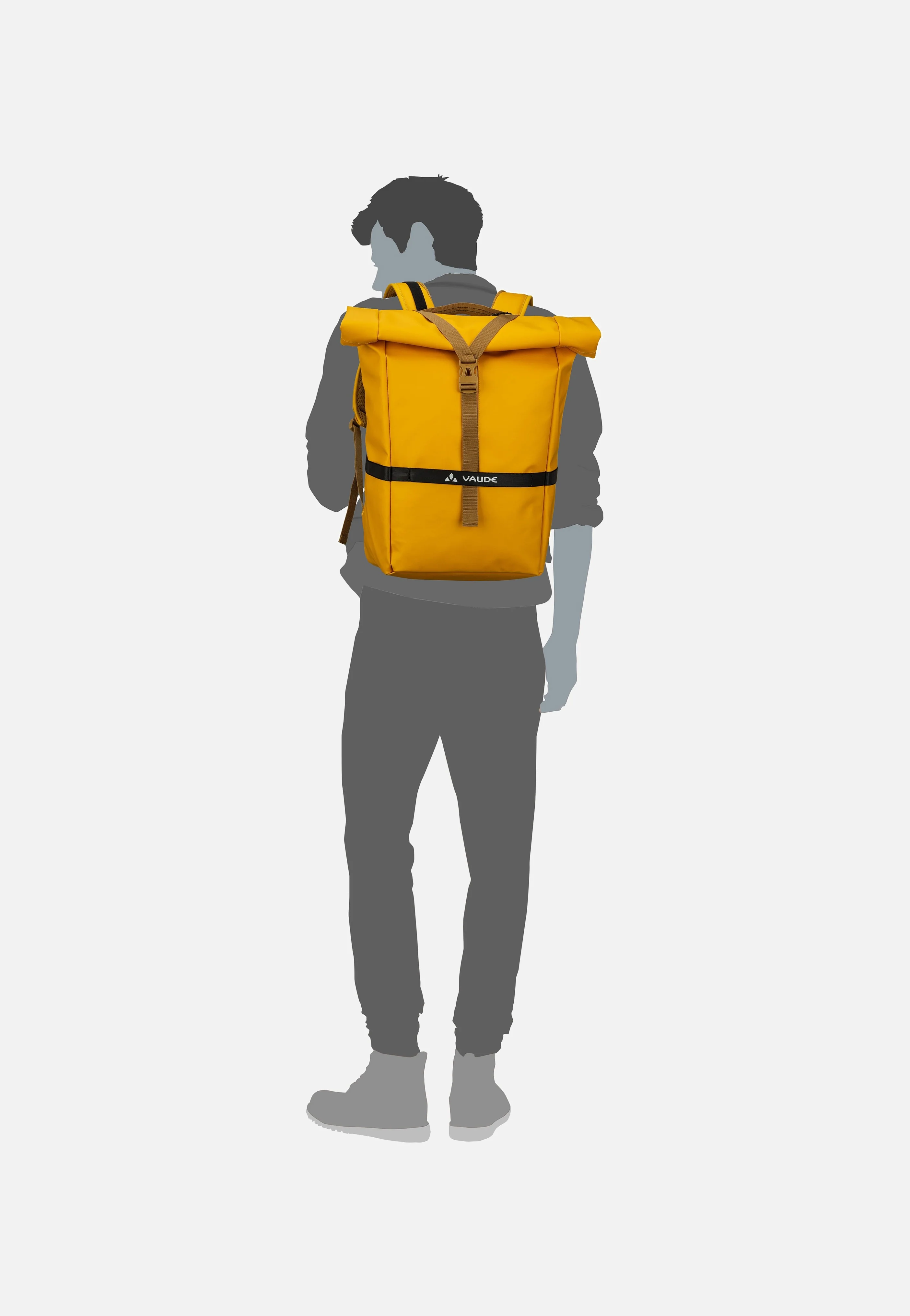 Mineo 23 Burnt Yellow - Rolltop Rucksack - Image 11