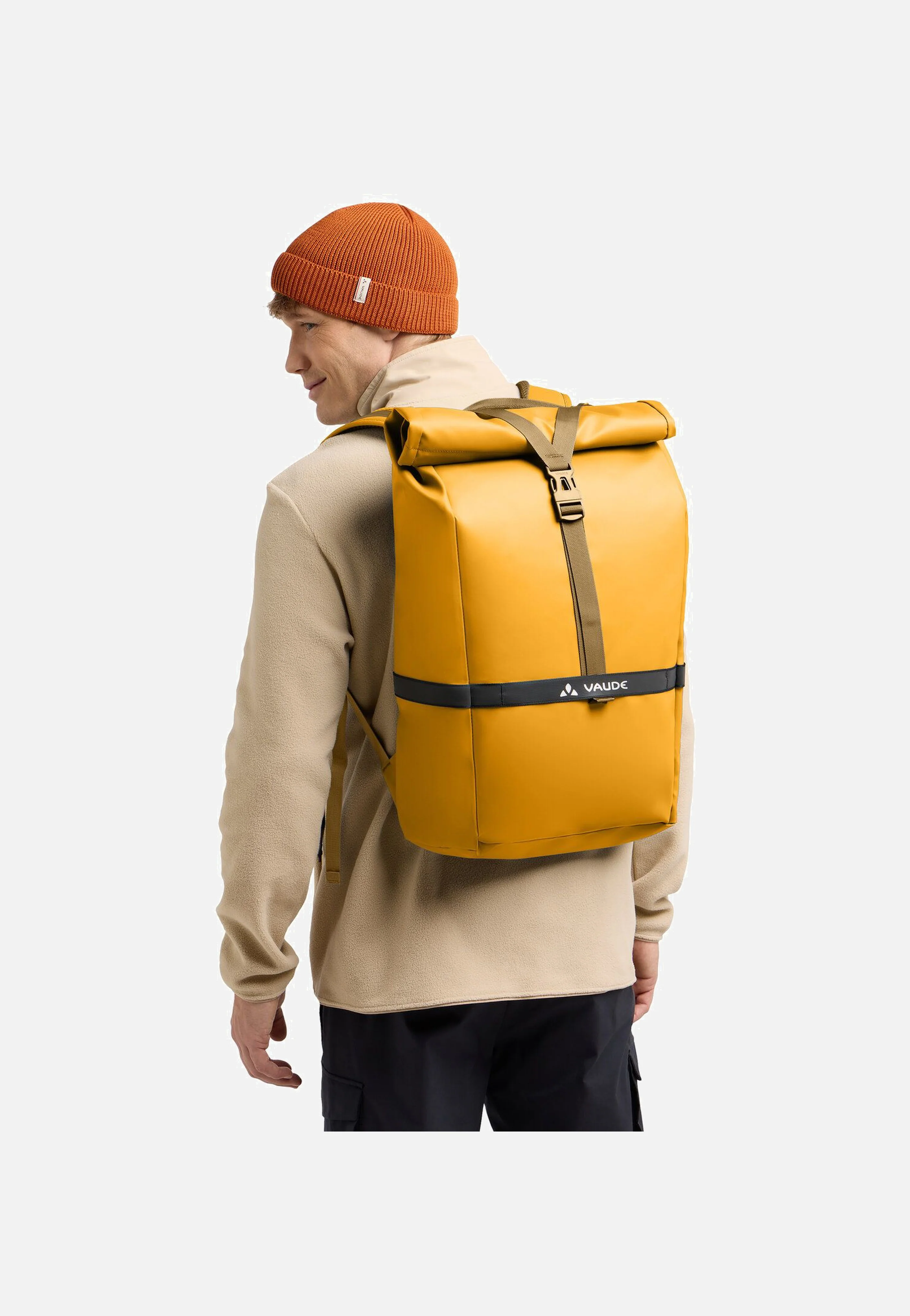 Mineo 23 Burnt Yellow - Rolltop Rucksack - Image 9