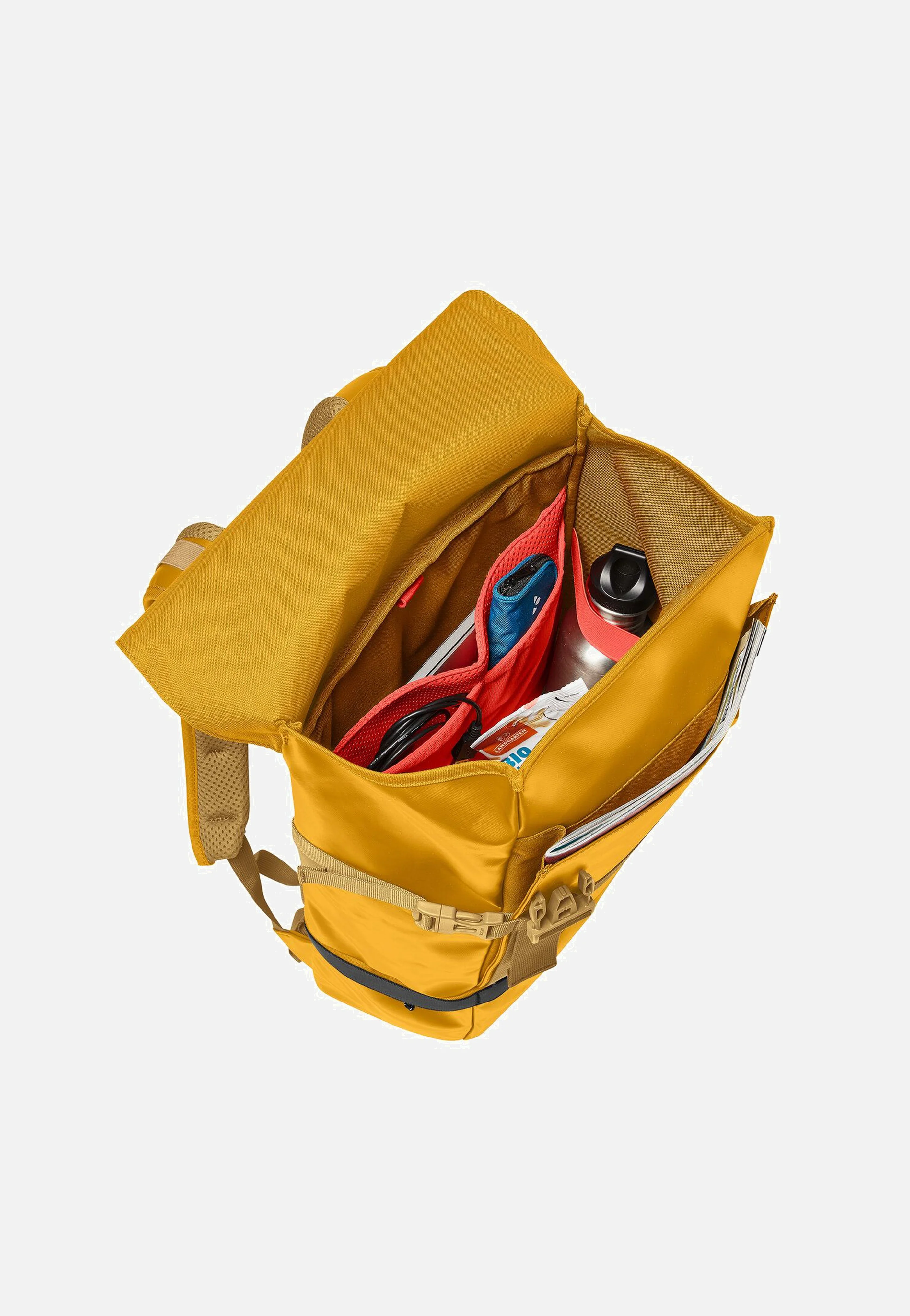 Mineo Daypack 30 Burnt Yellow - Rolltop Rucksack - Image 6