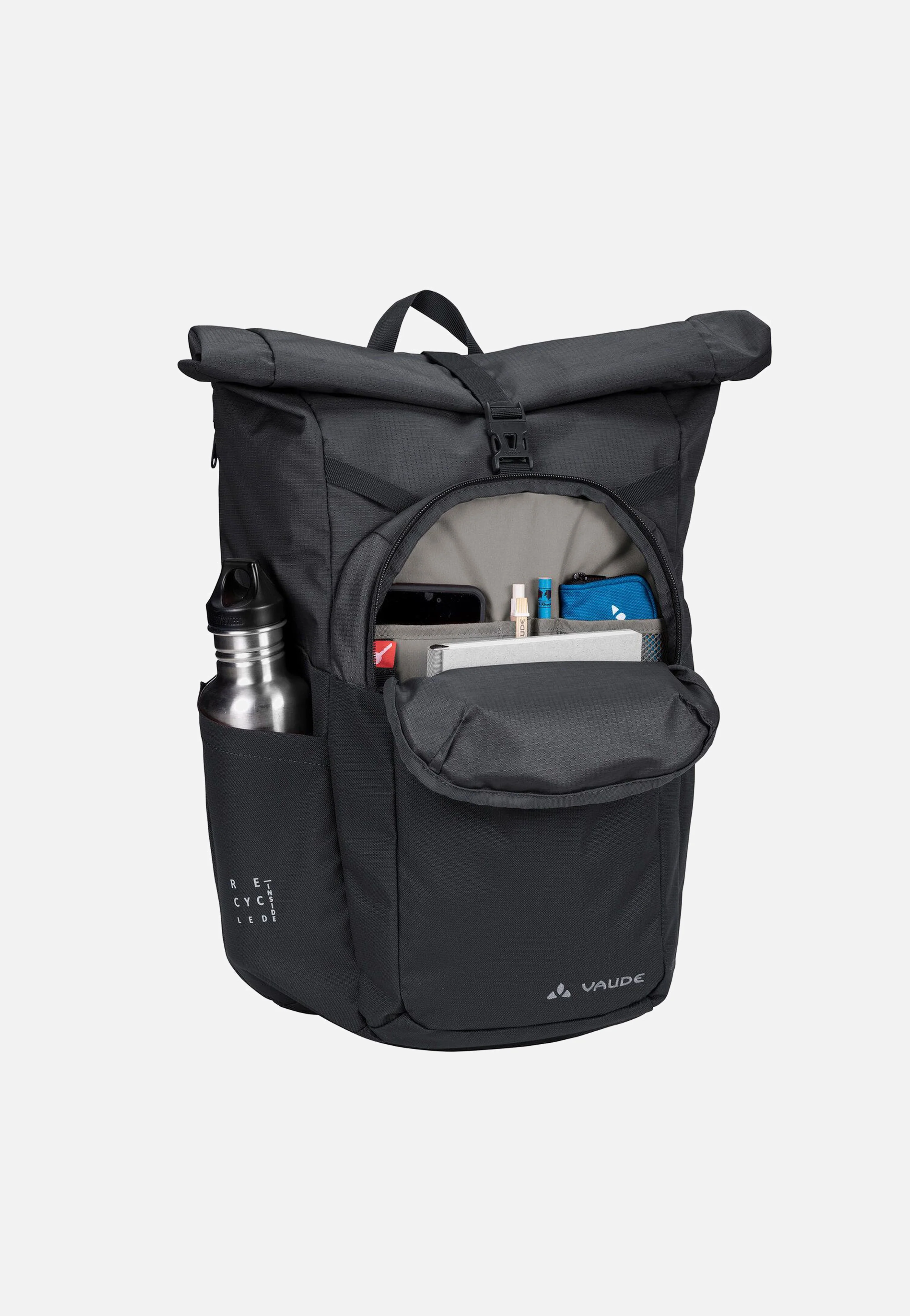 Okab II Black - Rolltop Rucksack - Image 4