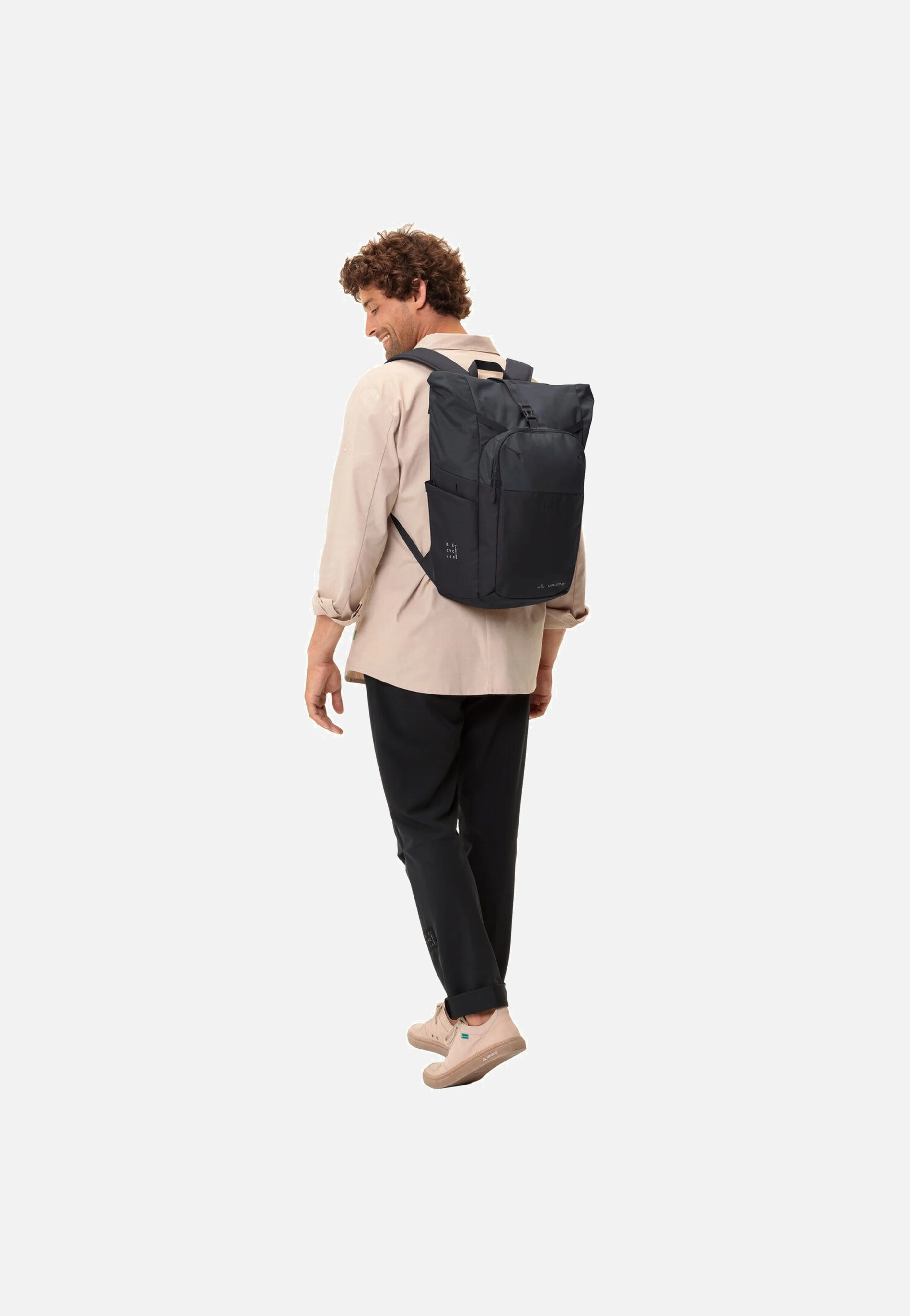 Okab II Black - Rolltop Rucksack - Image 8