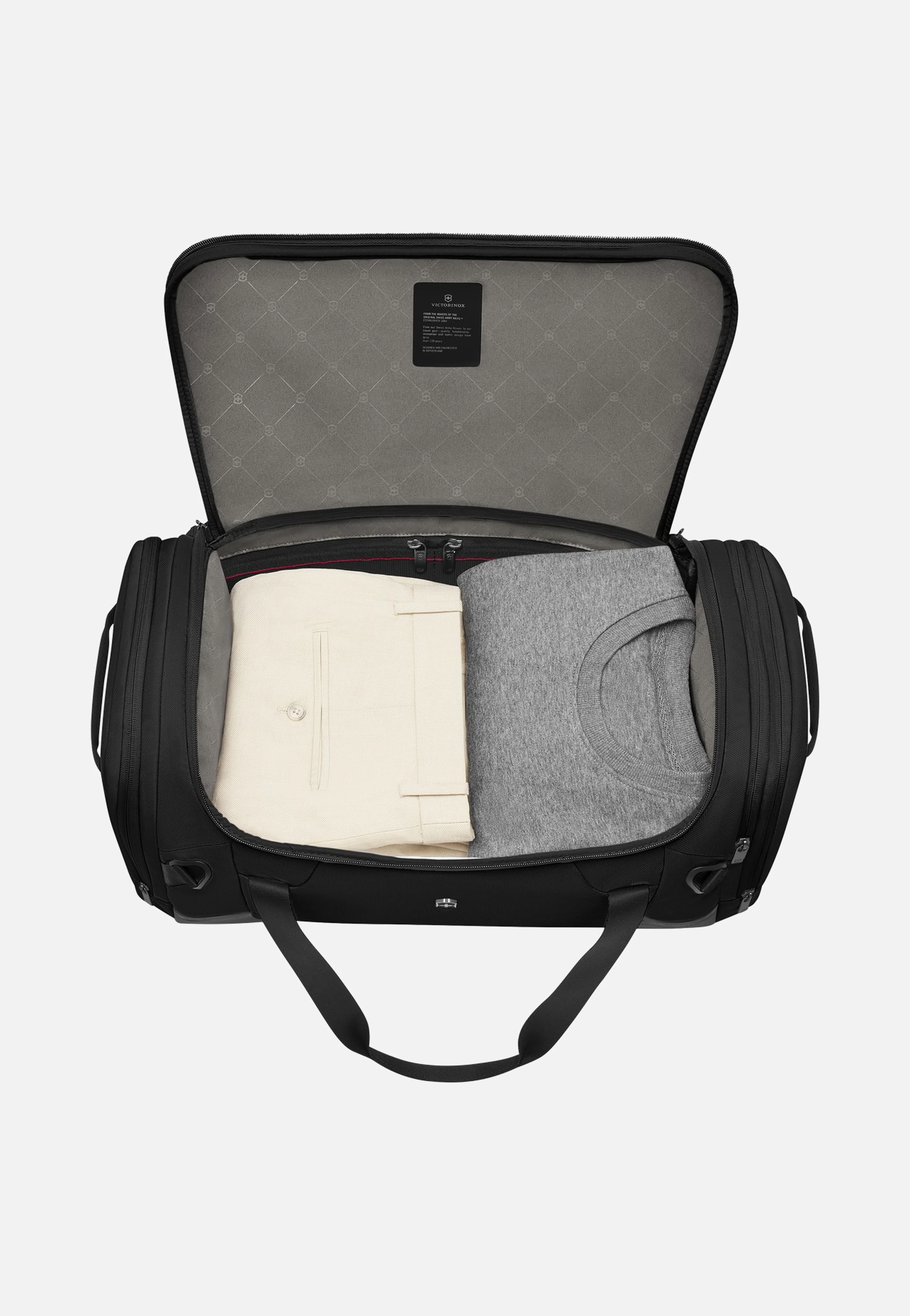 Altmont Modern 2-Way Bag Black - Weekender - Image 10