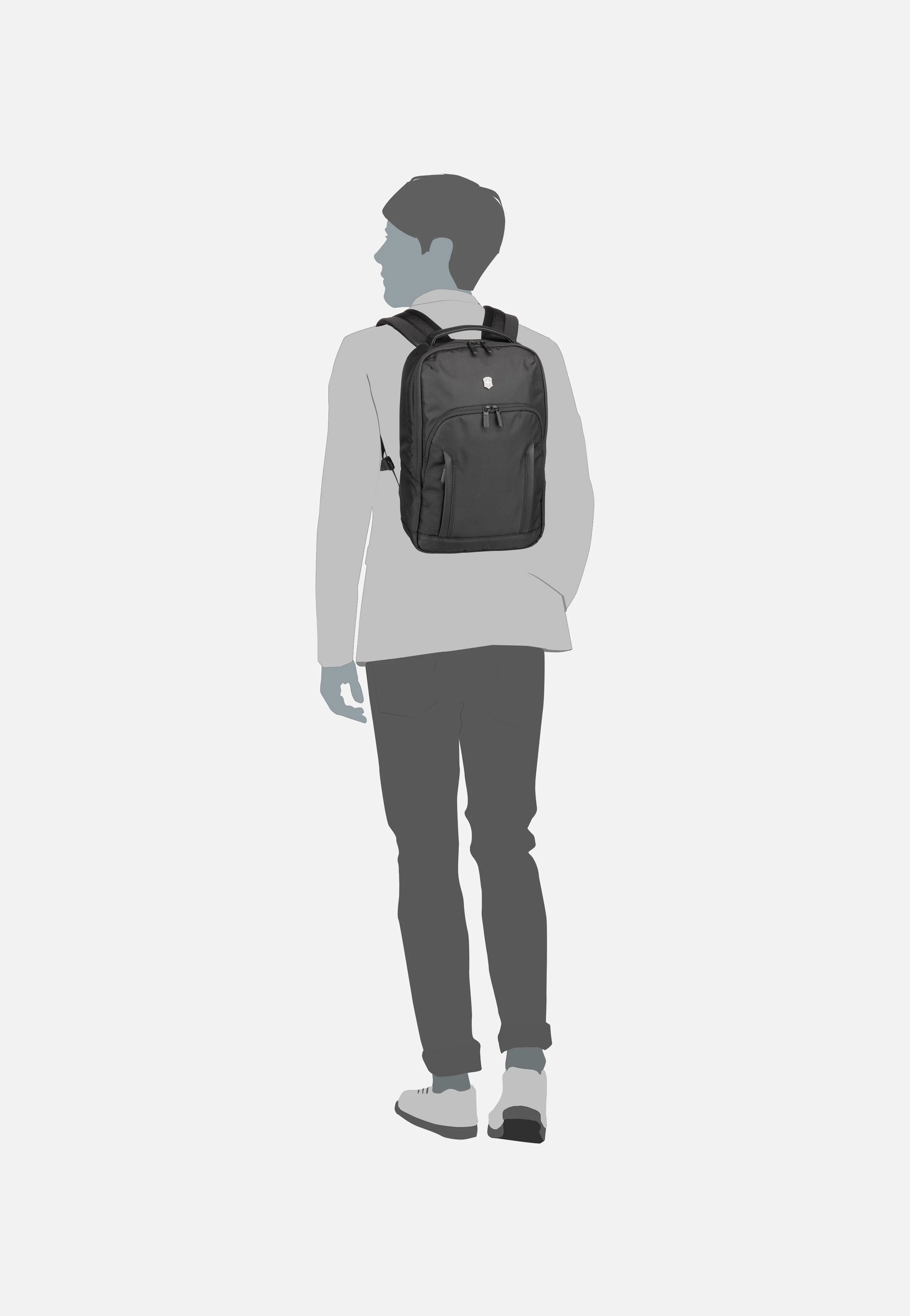 Altmont Professional City Laptop Black - Rucksack - Image 9