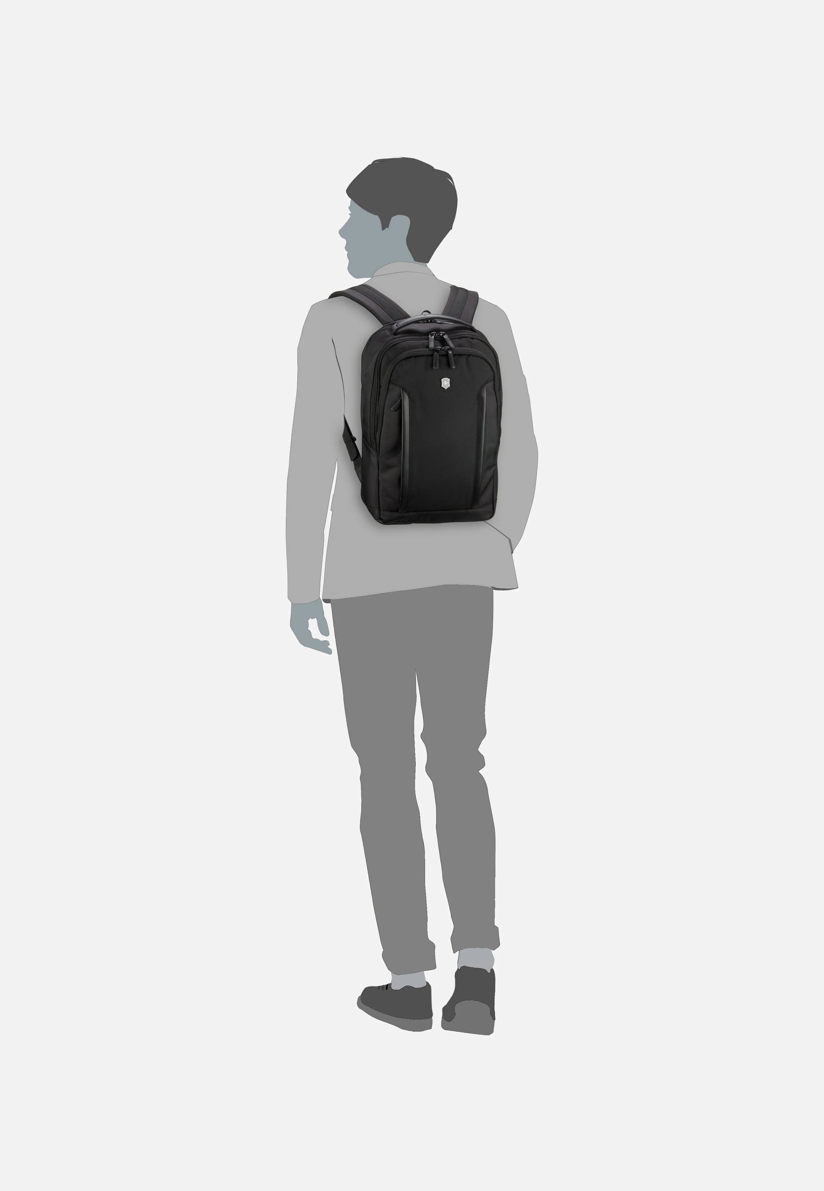 Altmont Professional Compact Laptop Backpack Black - Rucksack - Image 10