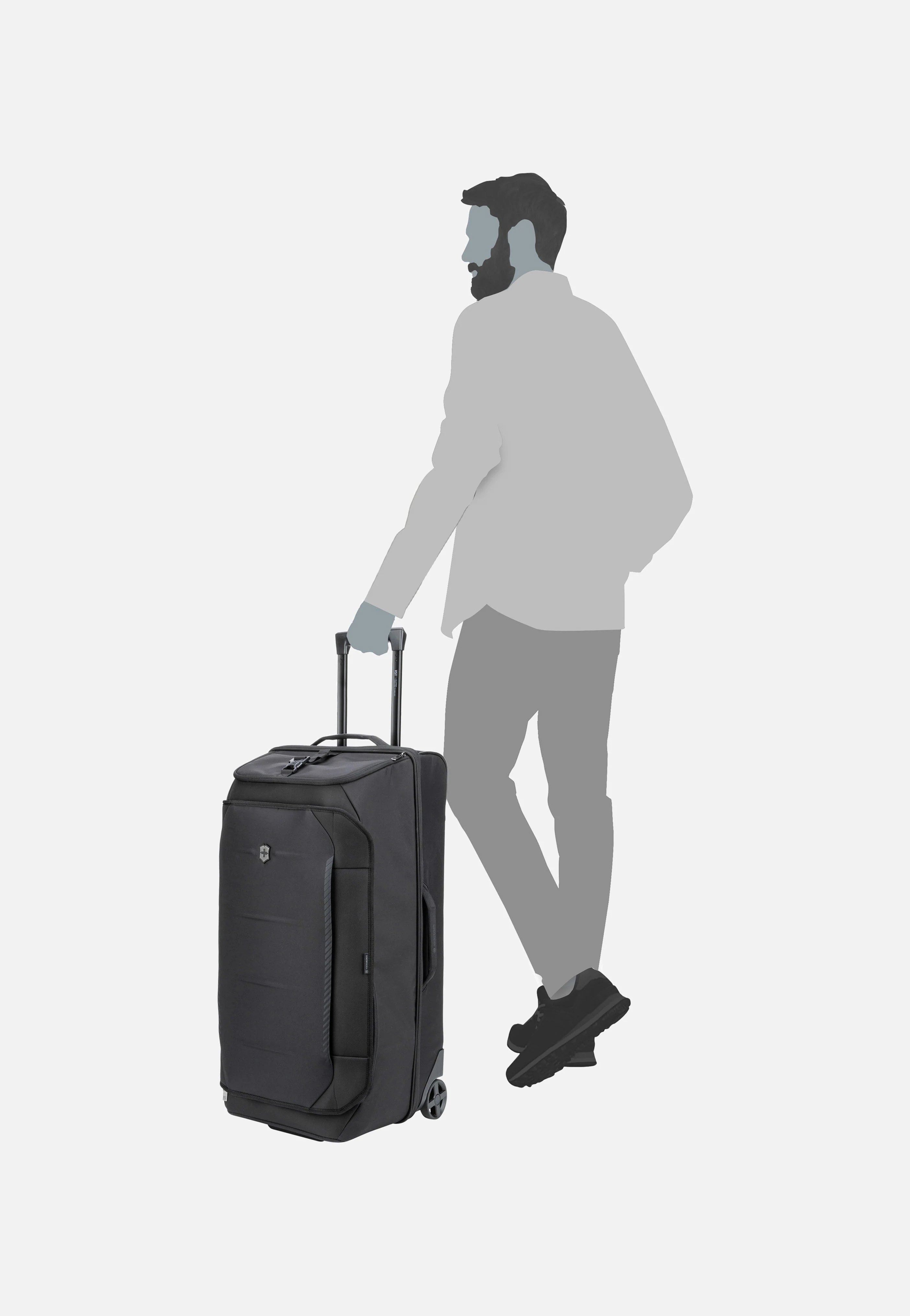 Crosslight Wheeled Duffel Black - Koffer - Image 7