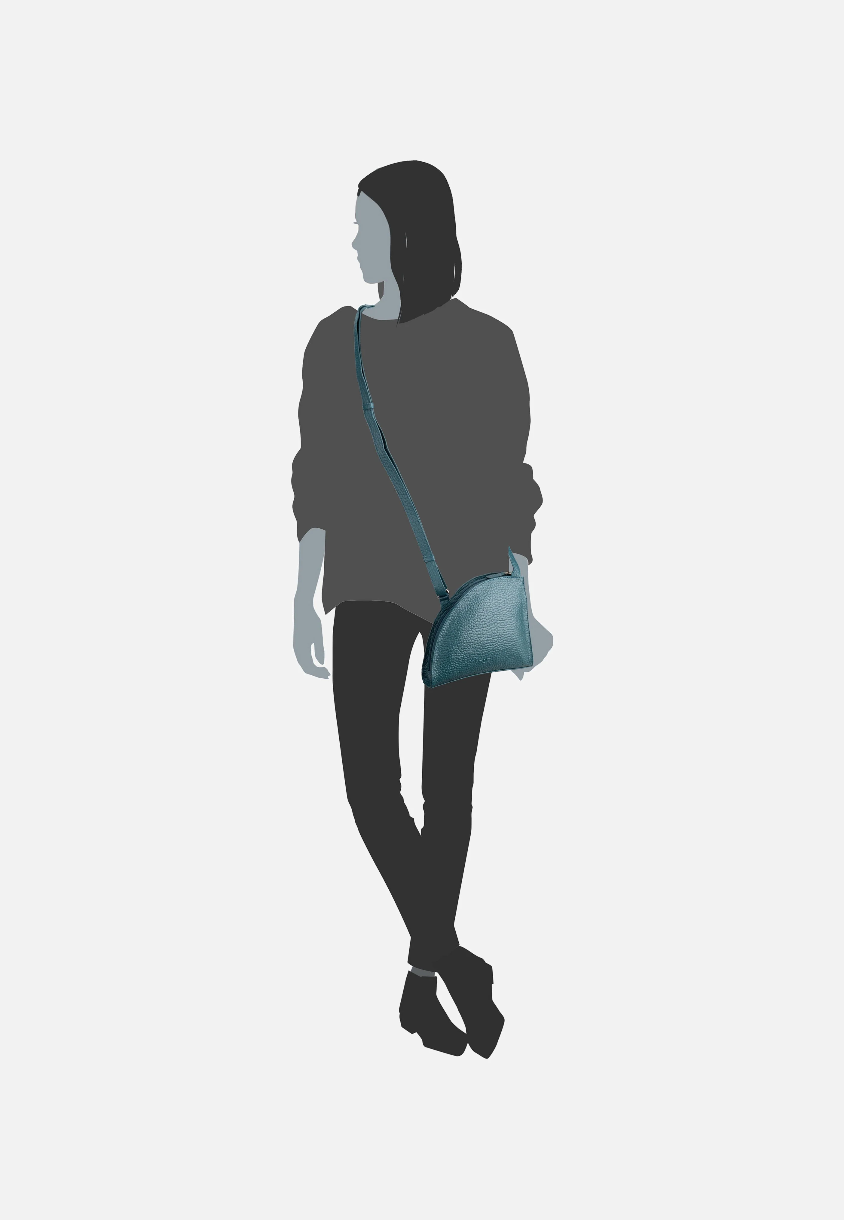 Britney 22165 Petrol - Crossbody Bag - Image 6