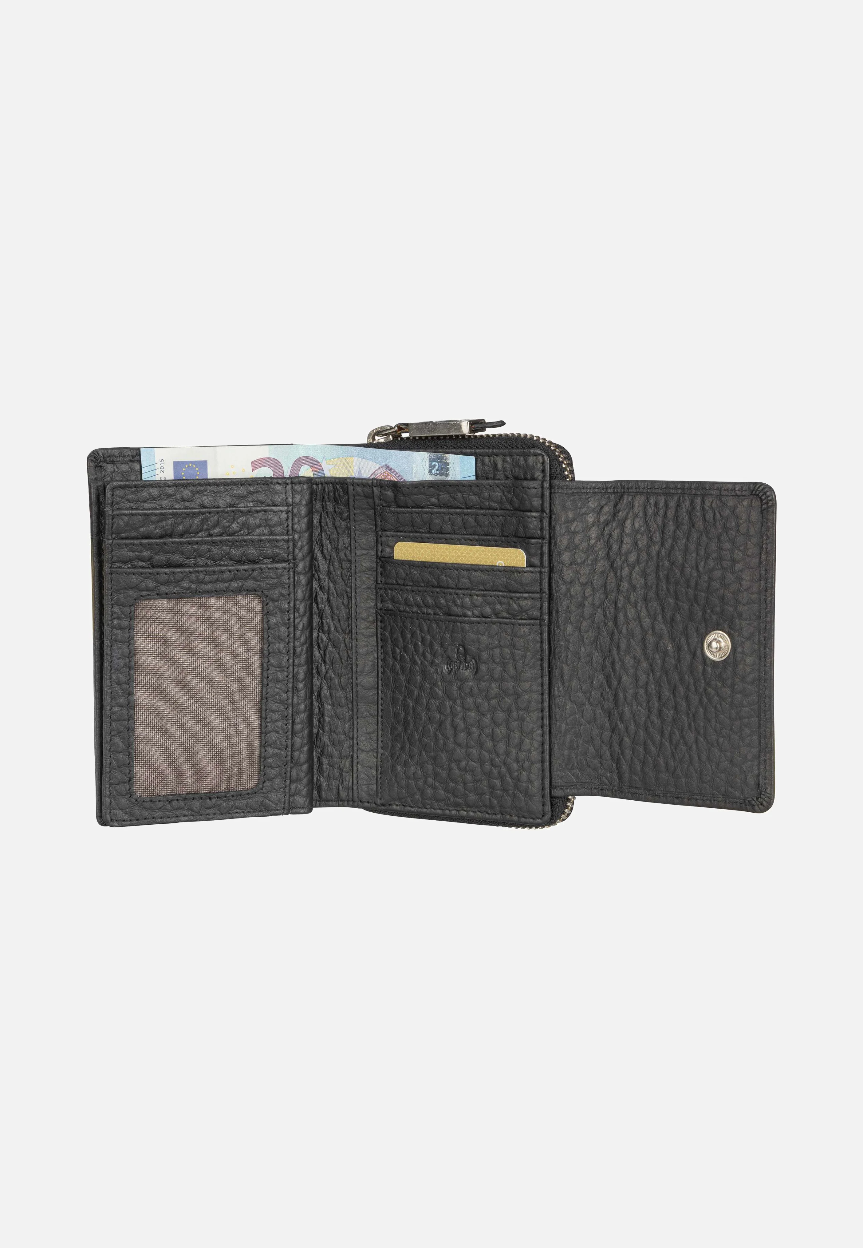 Hirsch 70607 Schwarz - Portemonnaie - Image 3